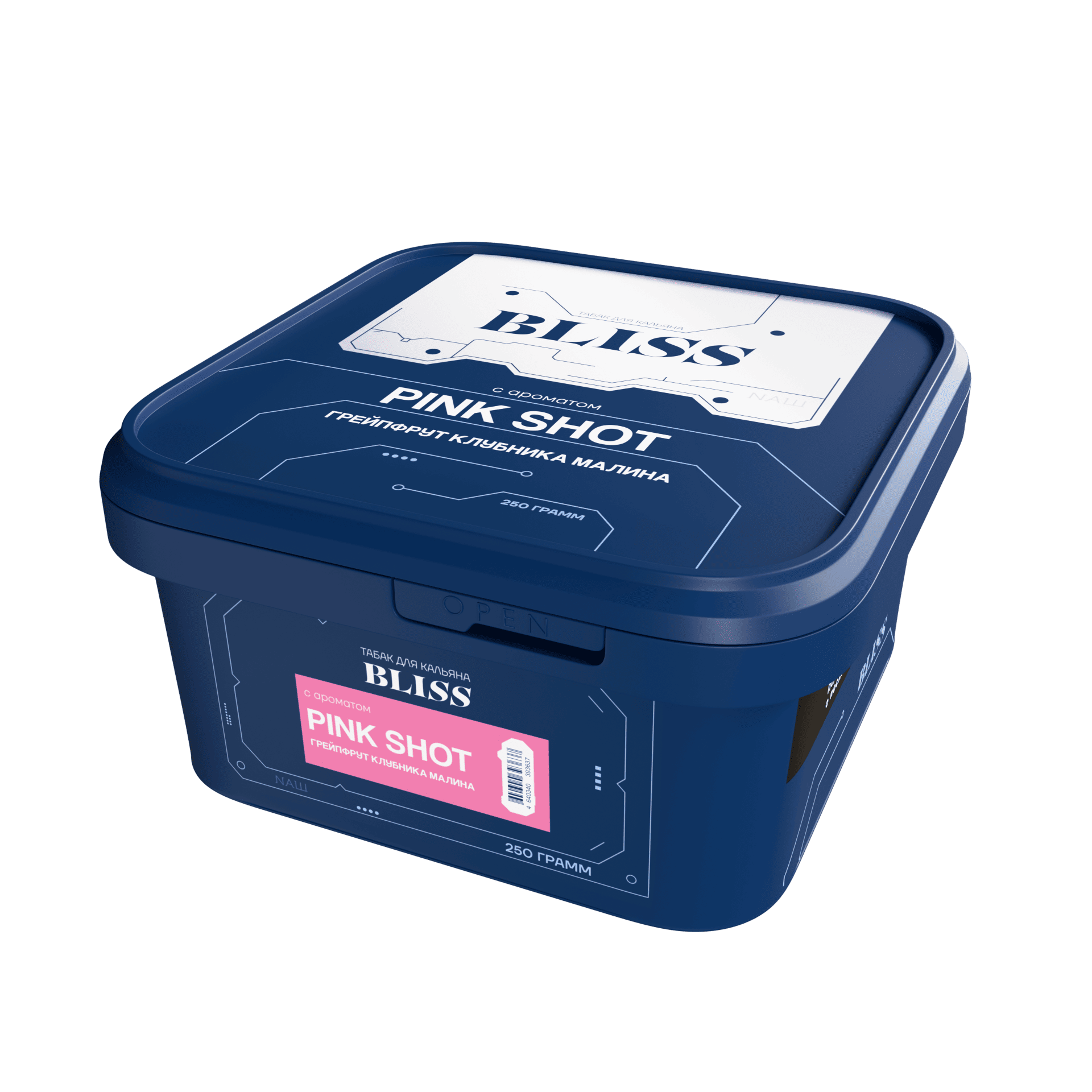 (M) Bliss 250 г Pink Shot (Грейпфрут, клубника, малина)