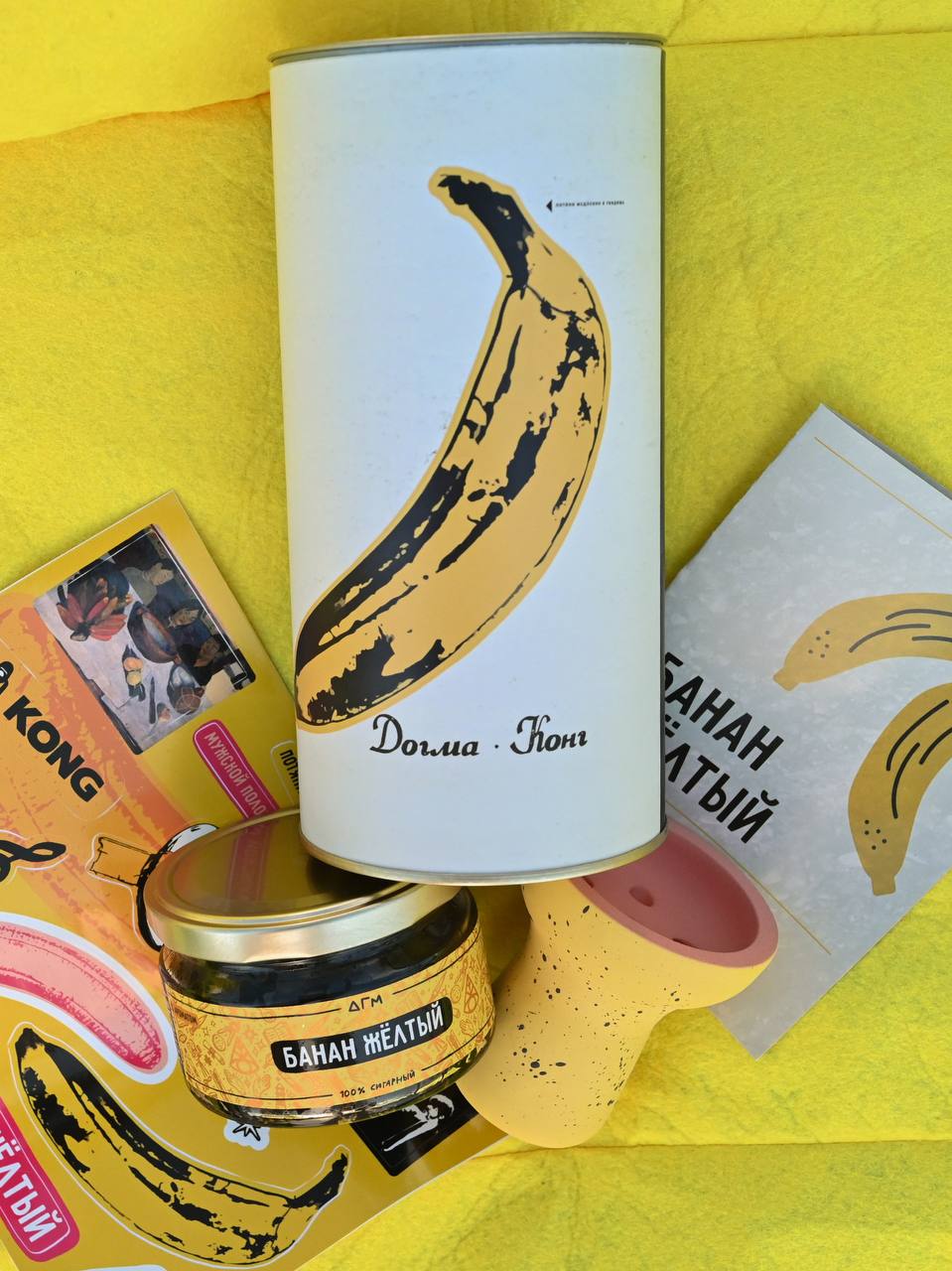 (M) Dogma 80 г Банан Желтый Limited (тубус)