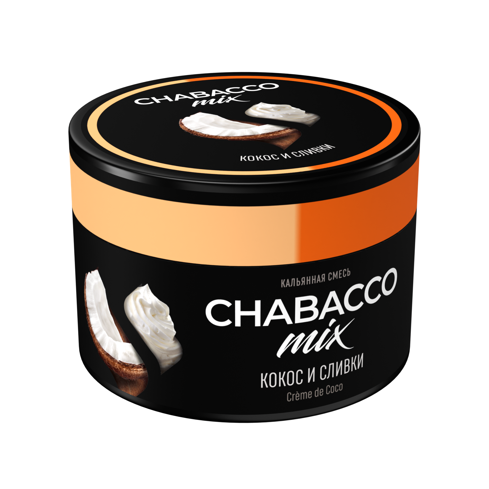 (M) Chabacco Mix 40 г Creme De Coco (Кокос и сливки)