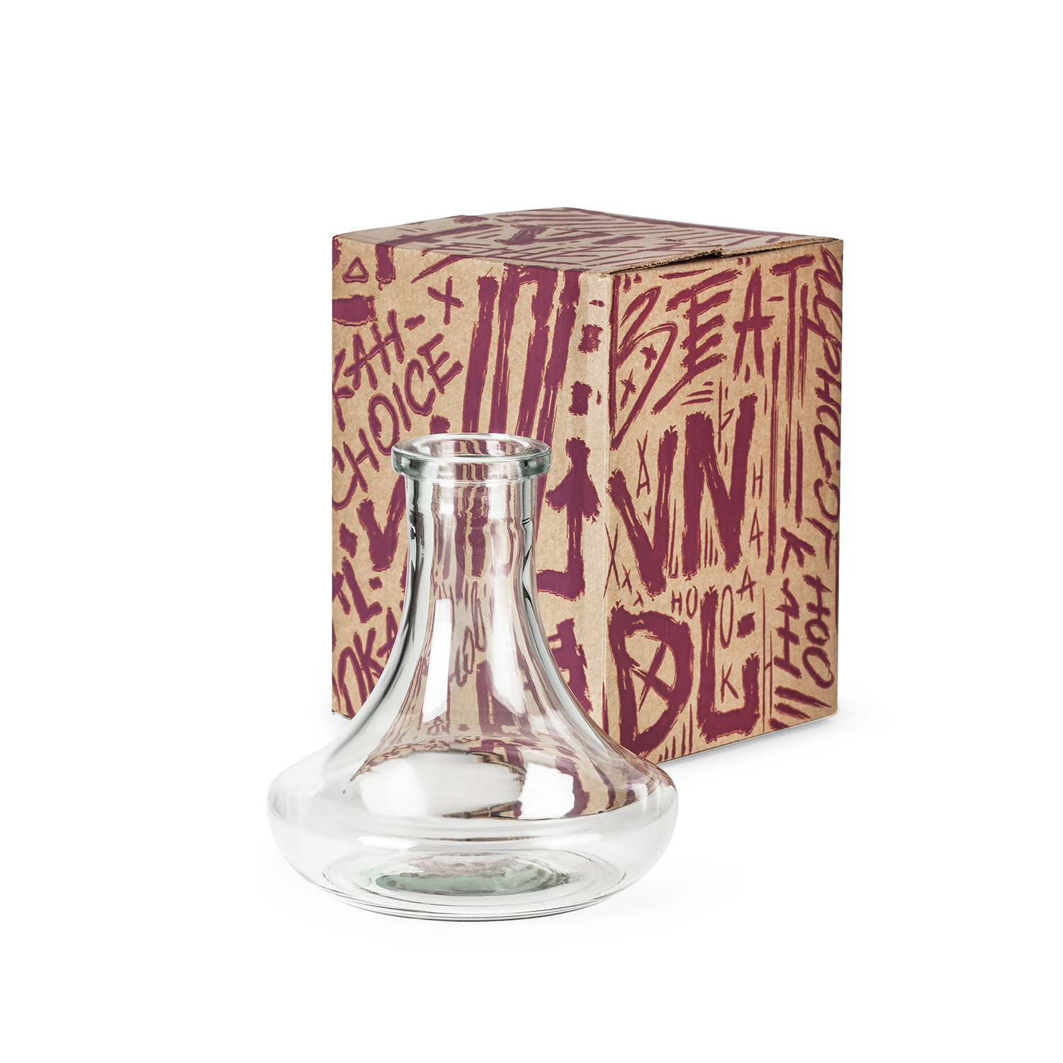  кальян alpha hookah beat vandal (колба clear) 