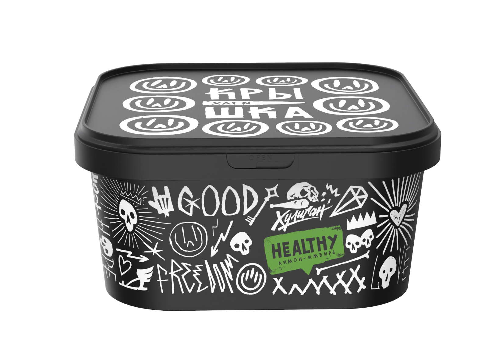 (M) Хулиган 200 г Helthy (Лимон-имбирь)