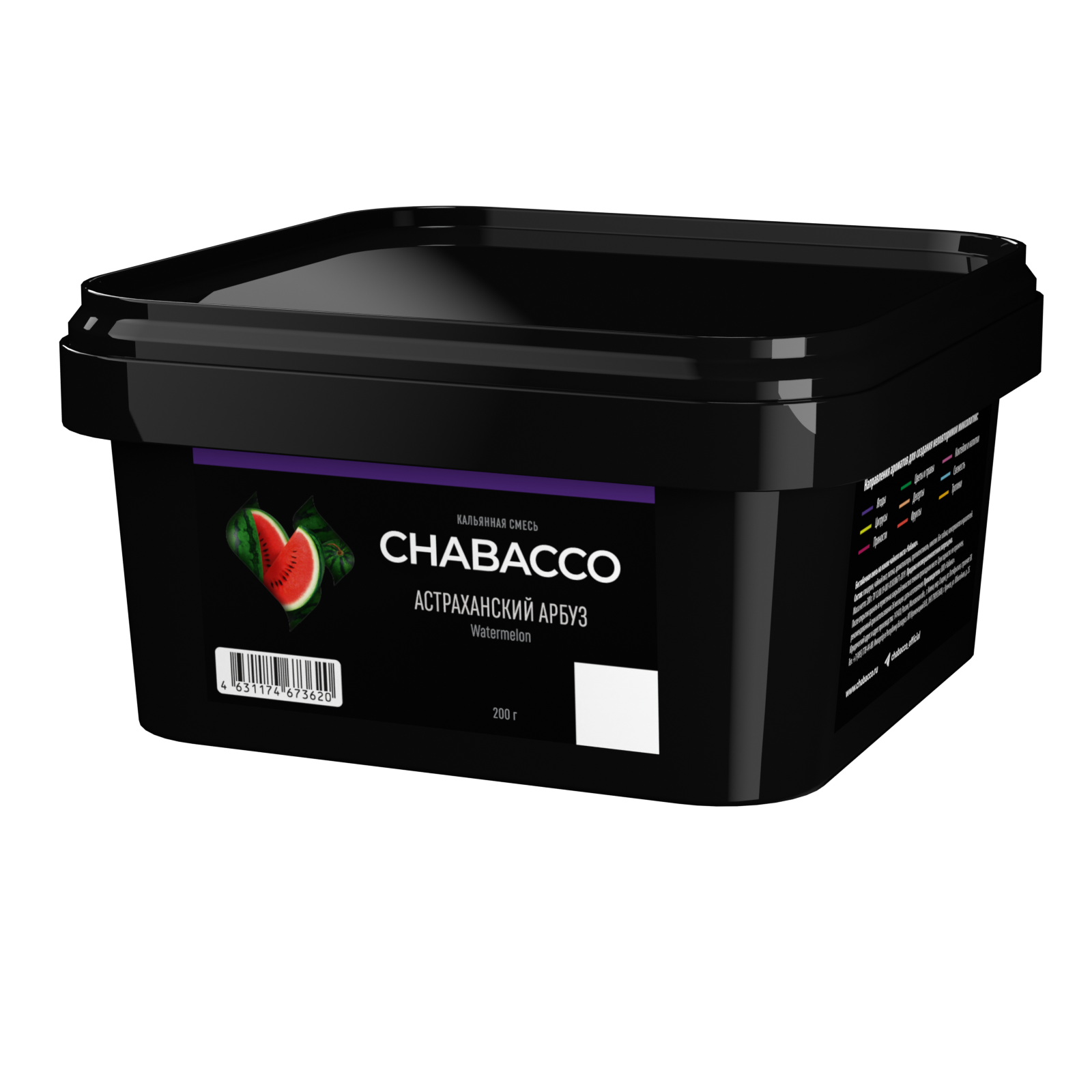 (M) Chabacco Medium 200 г Watermelon Astrakhan (Астраханский Арбуз)