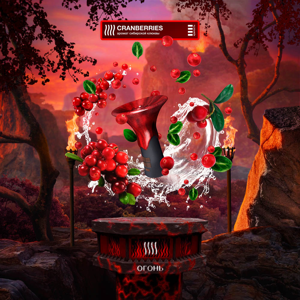 (M) Element Огонь 25 г Cranberries (Клюква)