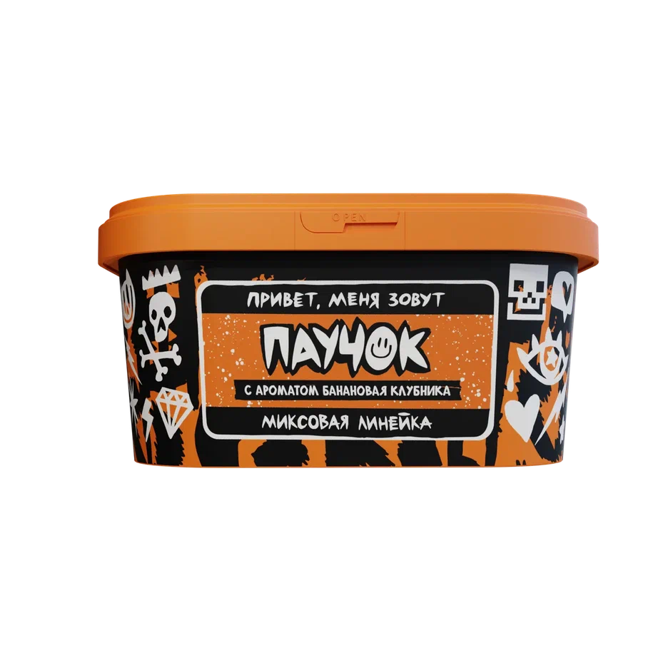 (M) Хулиган Поп 200 г Паучок (Банановая клубника)