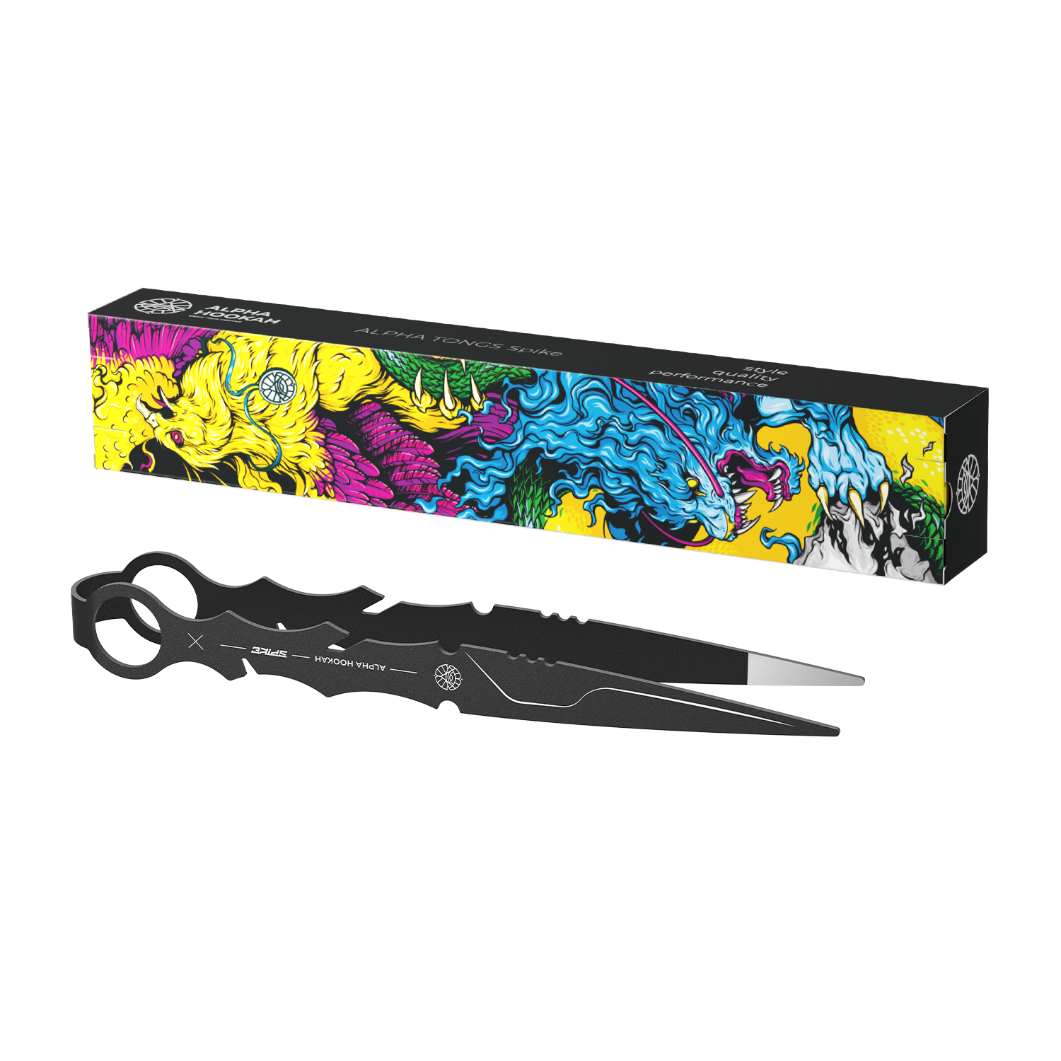 Щипцы Alpha Hookah - Knifes (Spike)