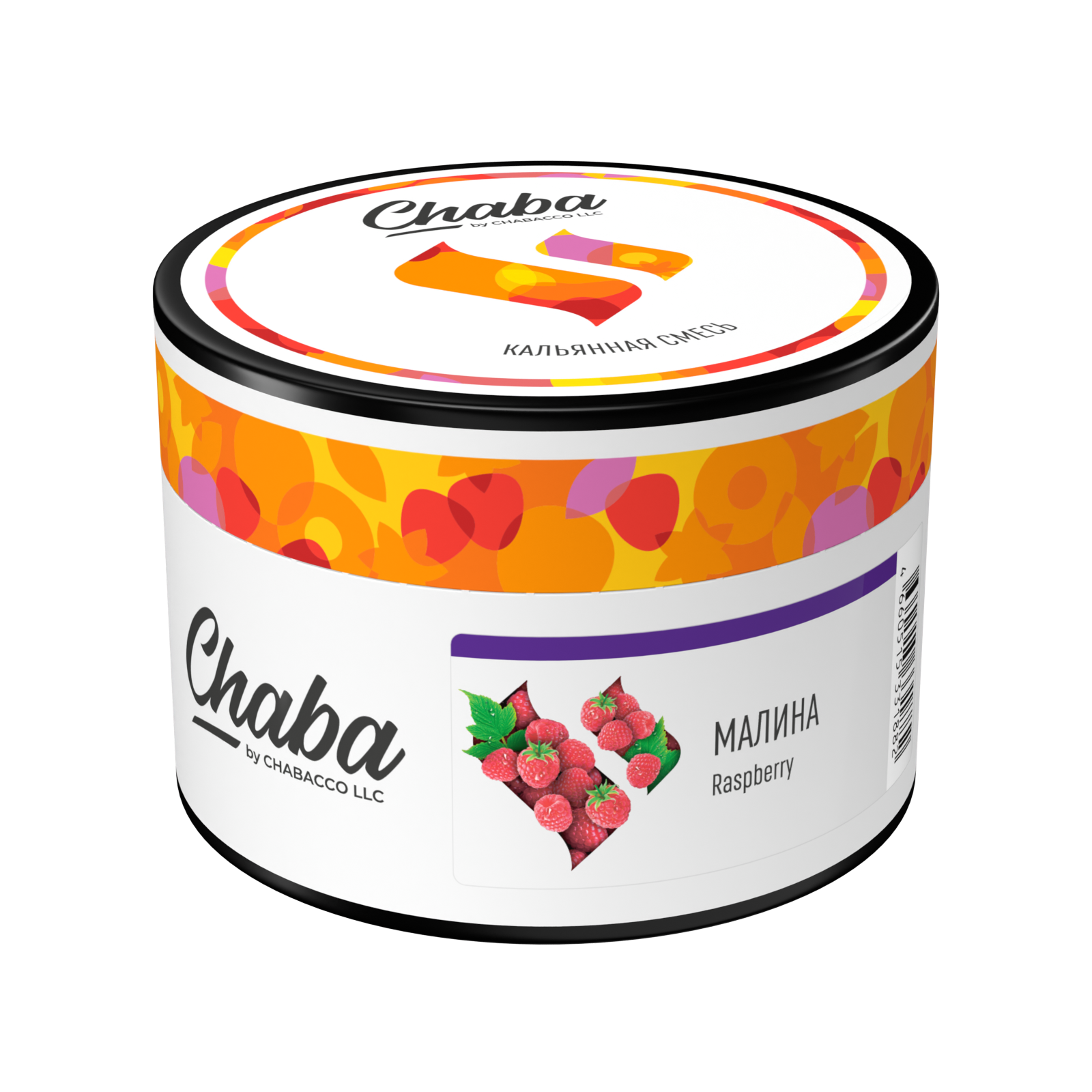  (m) chaba mix 40 г raspberry (малина) nicotine free 