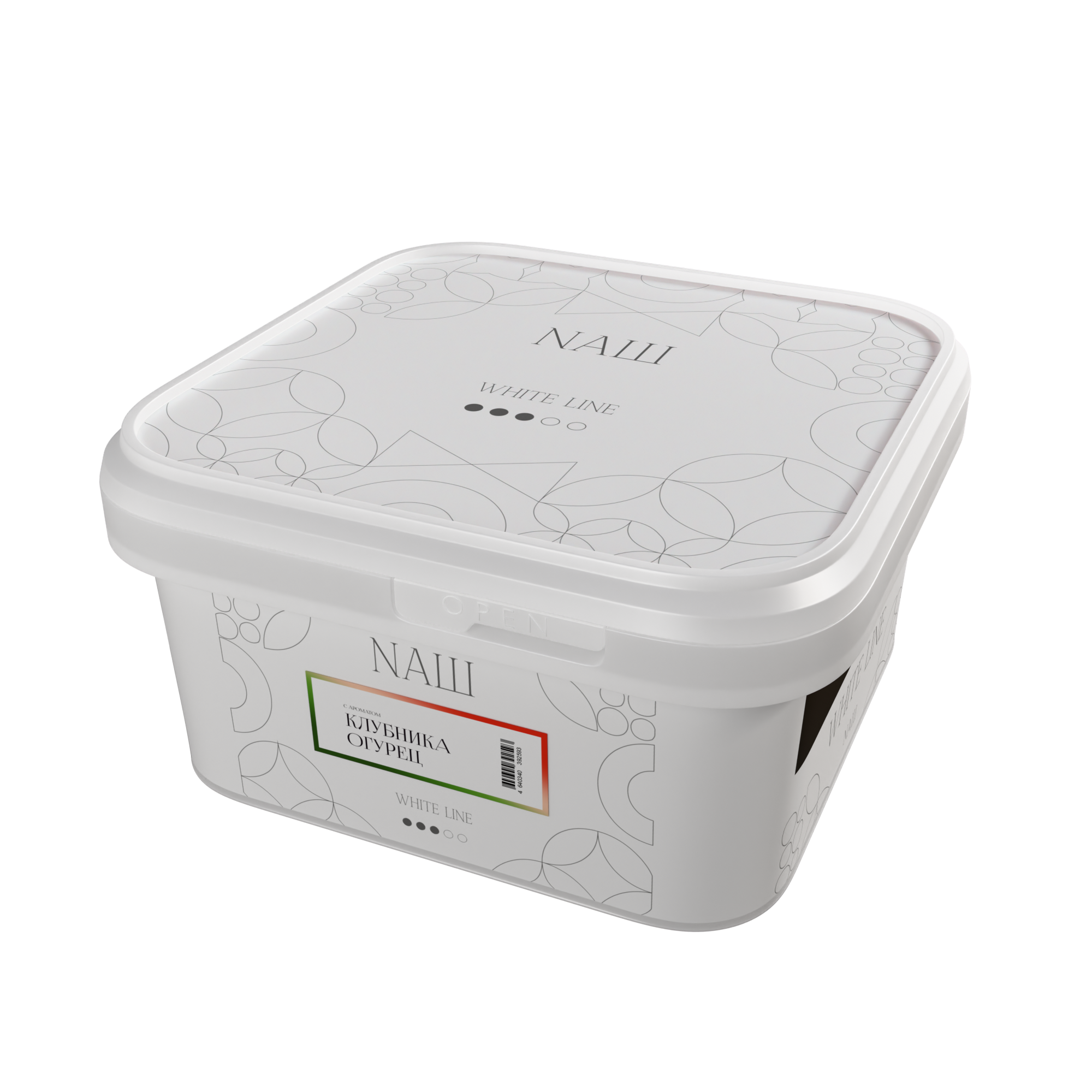 (M) Nаш White 200 г Клубника Огурец
