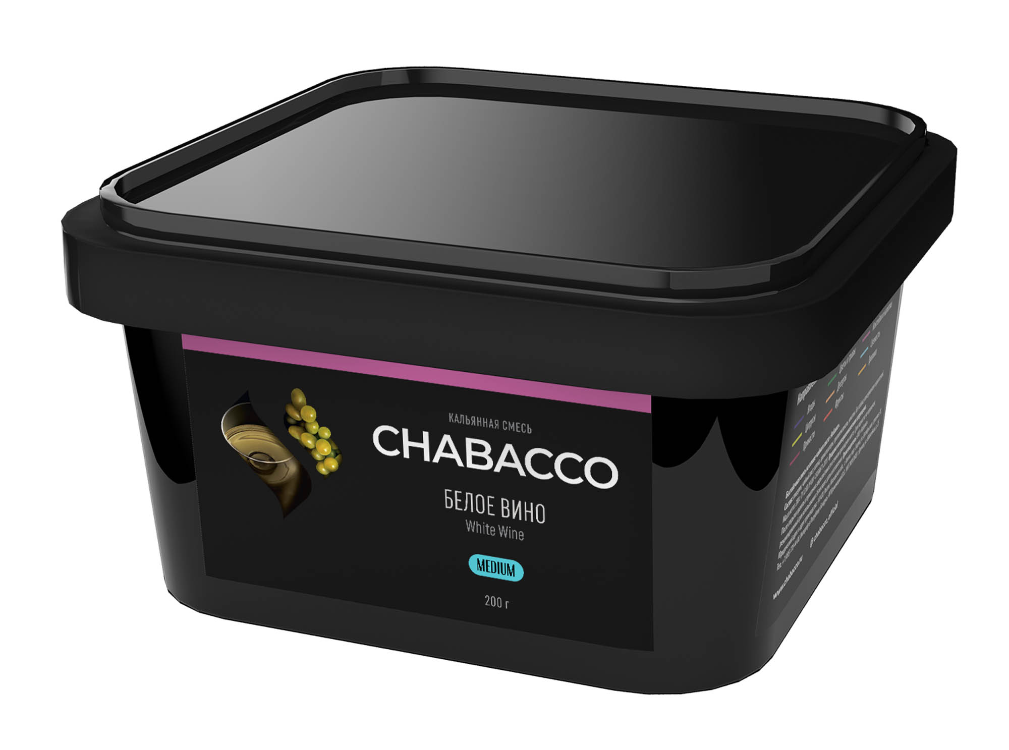 (M) Chabacco Medium 200 г White Wine (Белое вино)
