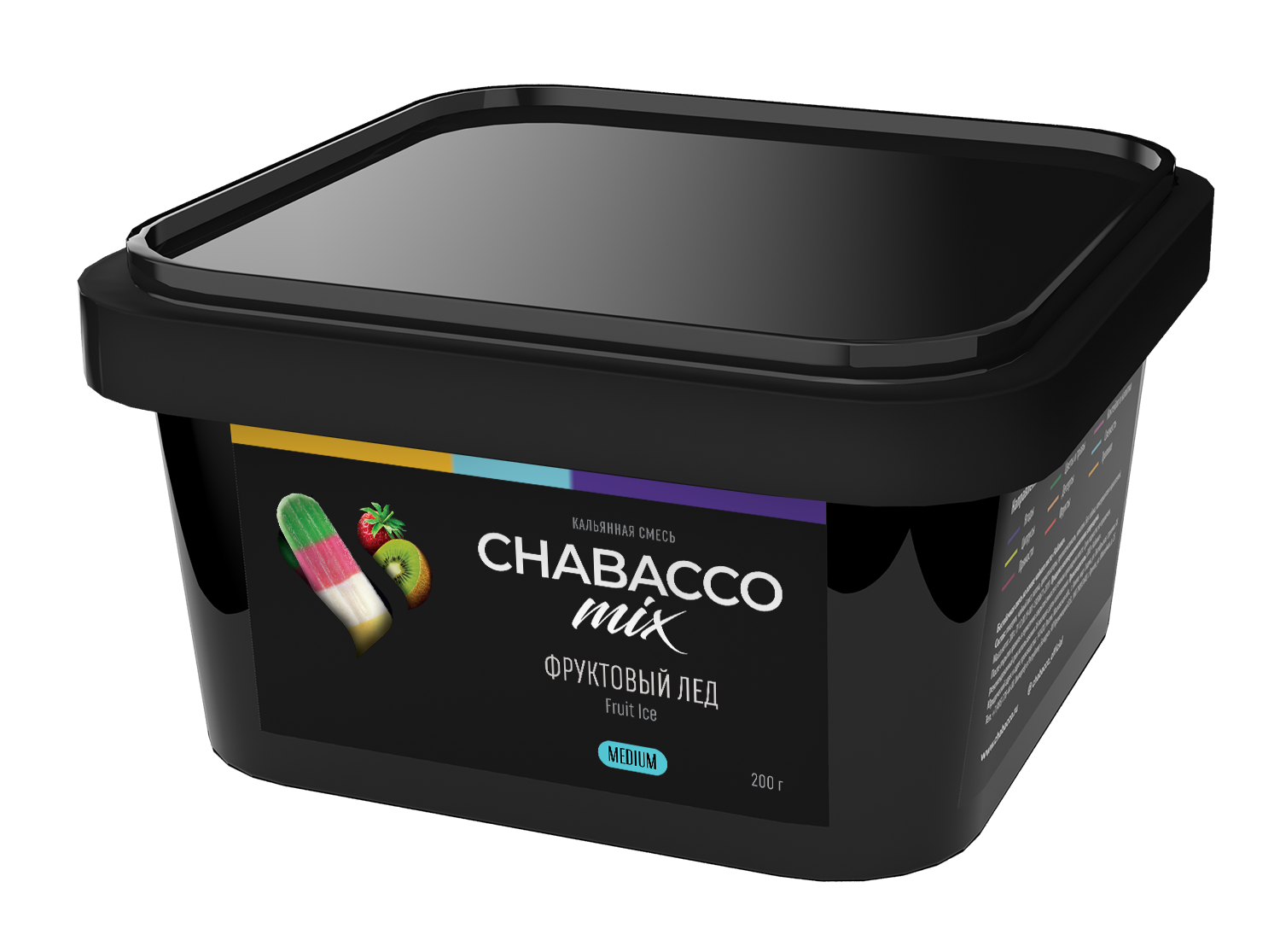 (M) Chabacco Mix 200 г Fruit ice (Фруктовый лед) (M) Chabacco Mix 200 г Fruit ice (Фруктовый лед)