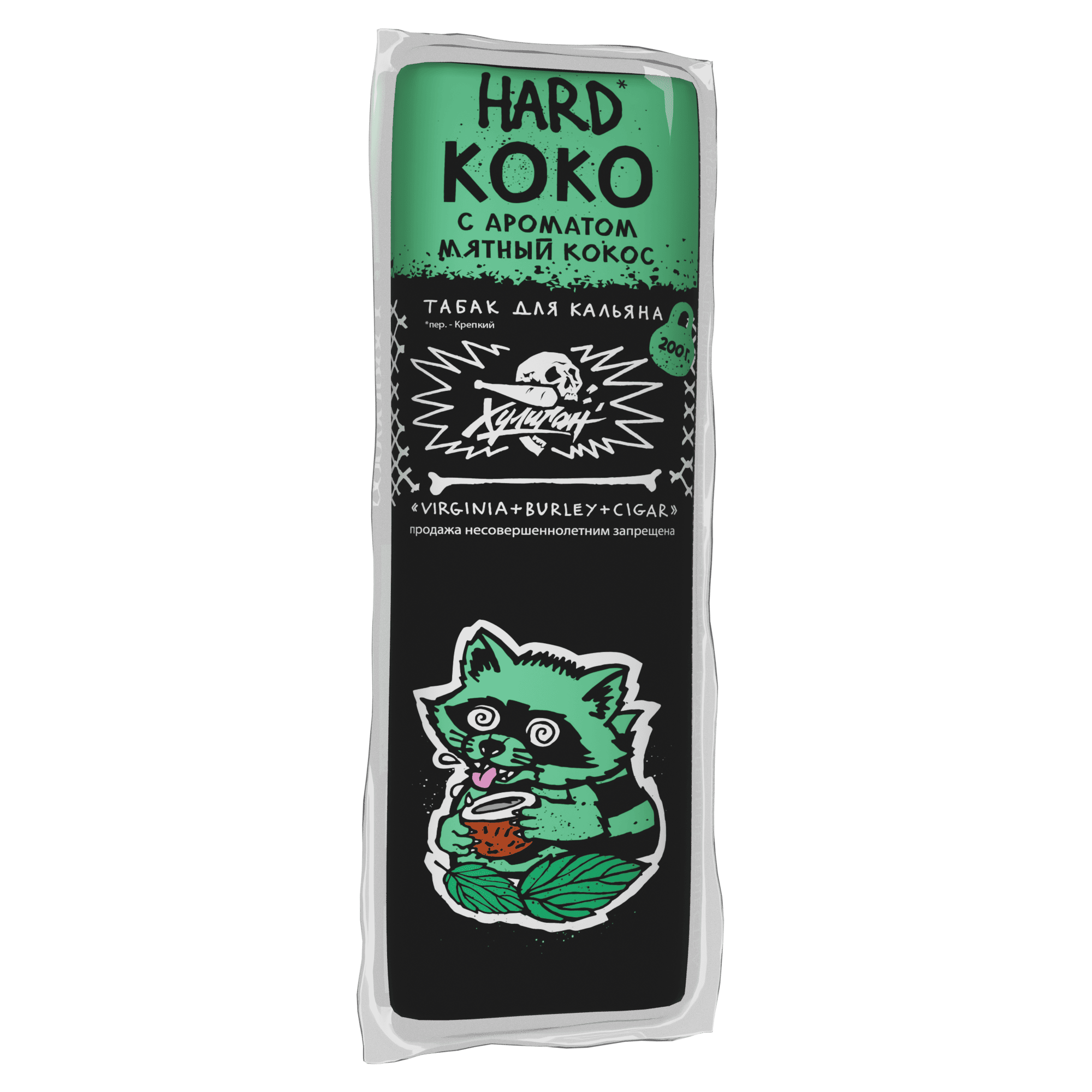 (M) Хулиган Хард 200 г Коко (Мятный кокос)
