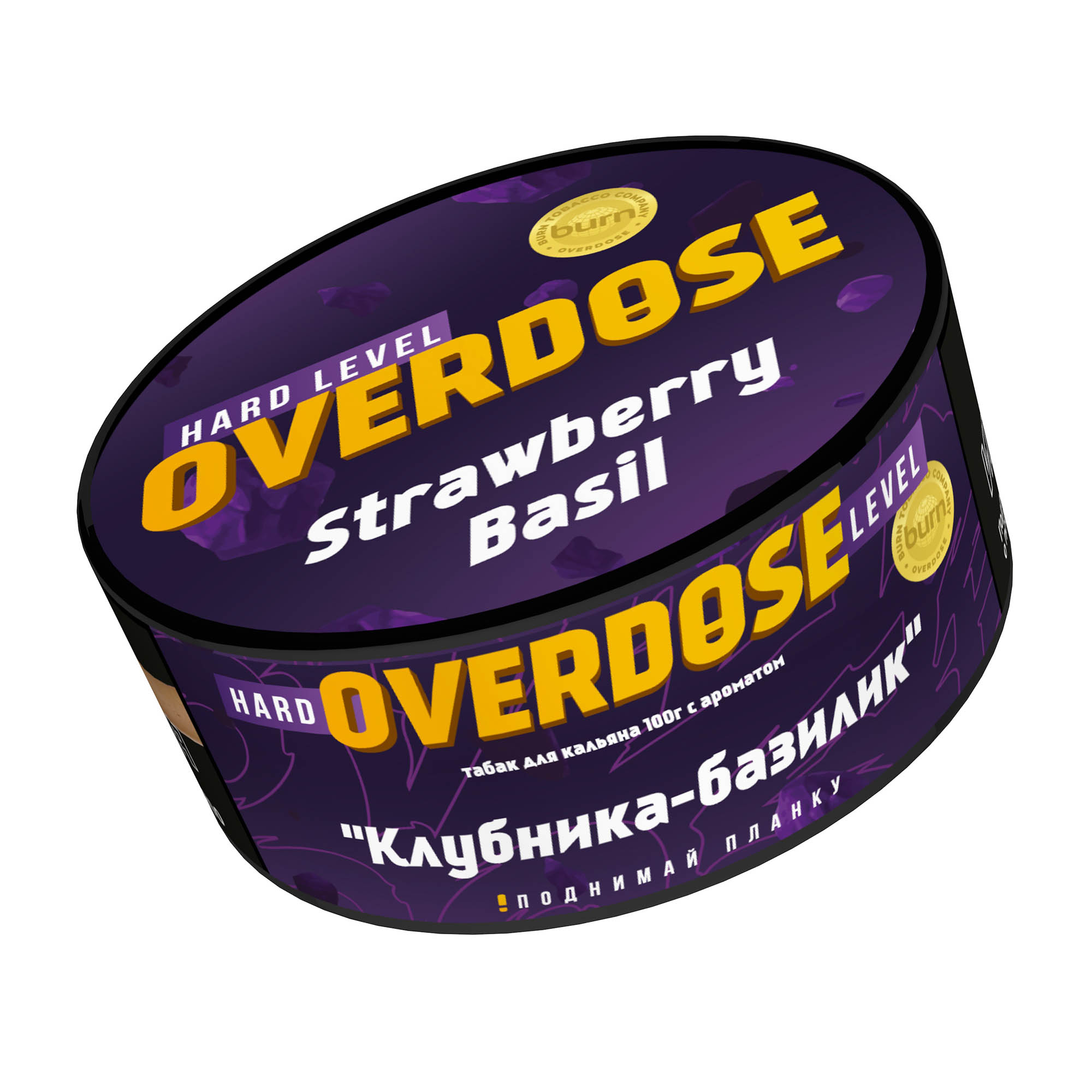 (M) Overdose 100 г Strawberry Basil