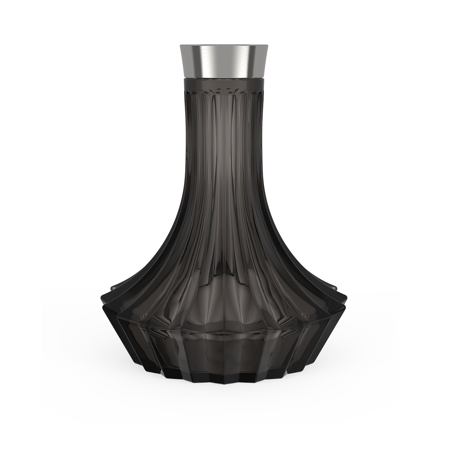  колба alpha hookah craft twistlock silver тонированная 