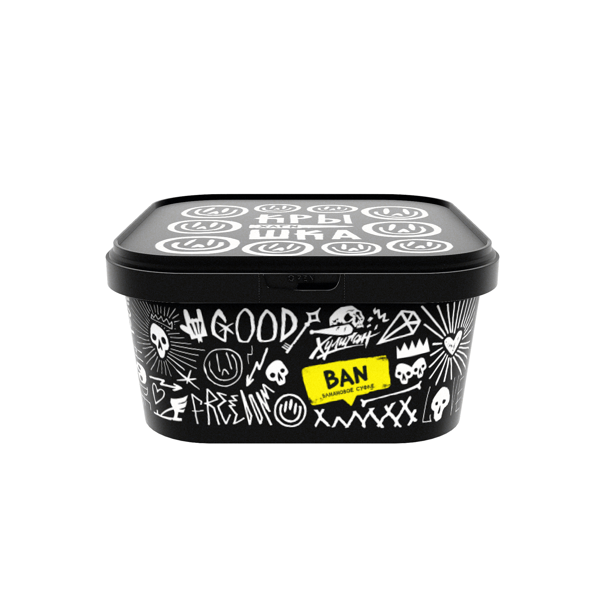 (M) Хулиган 200 г BAN (Банановое суфле)