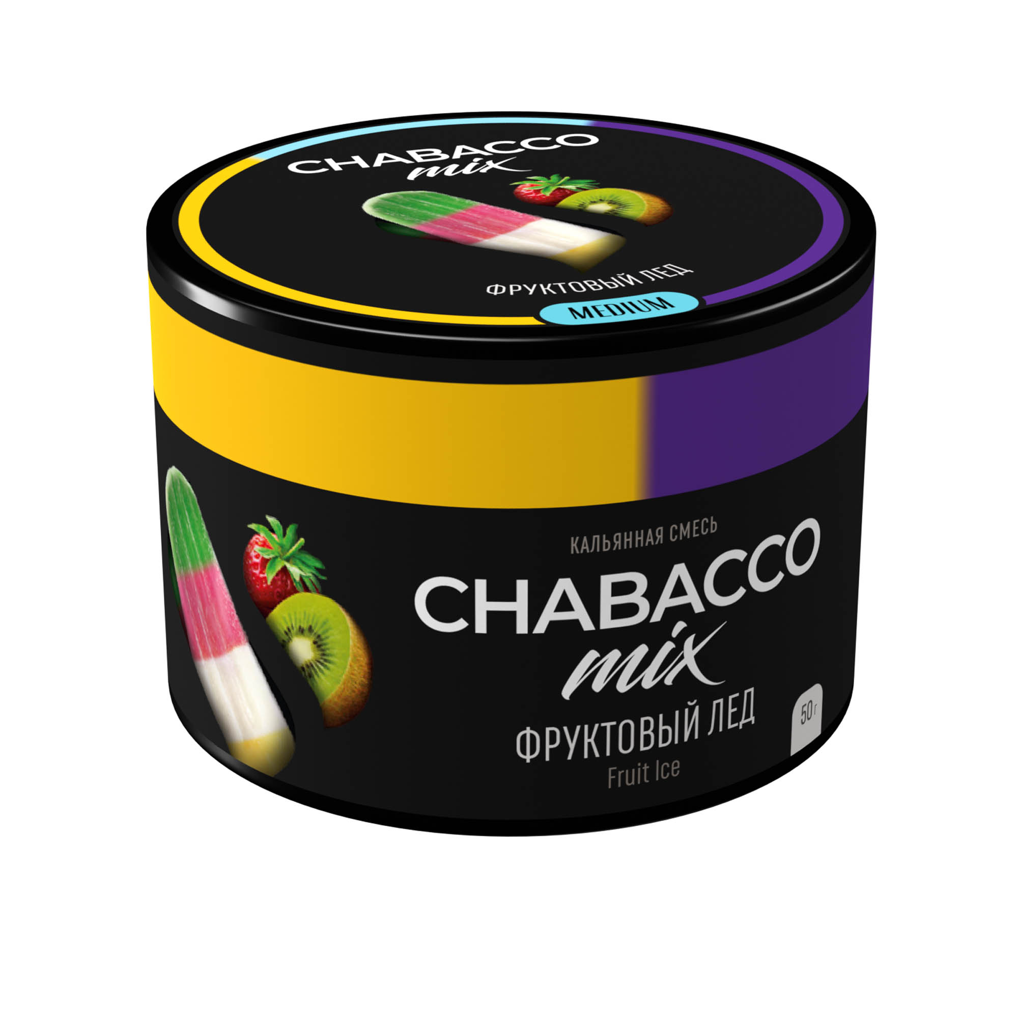 (M) Chabacco Mix 50 г Fruit Ice (Фруктовый лед)