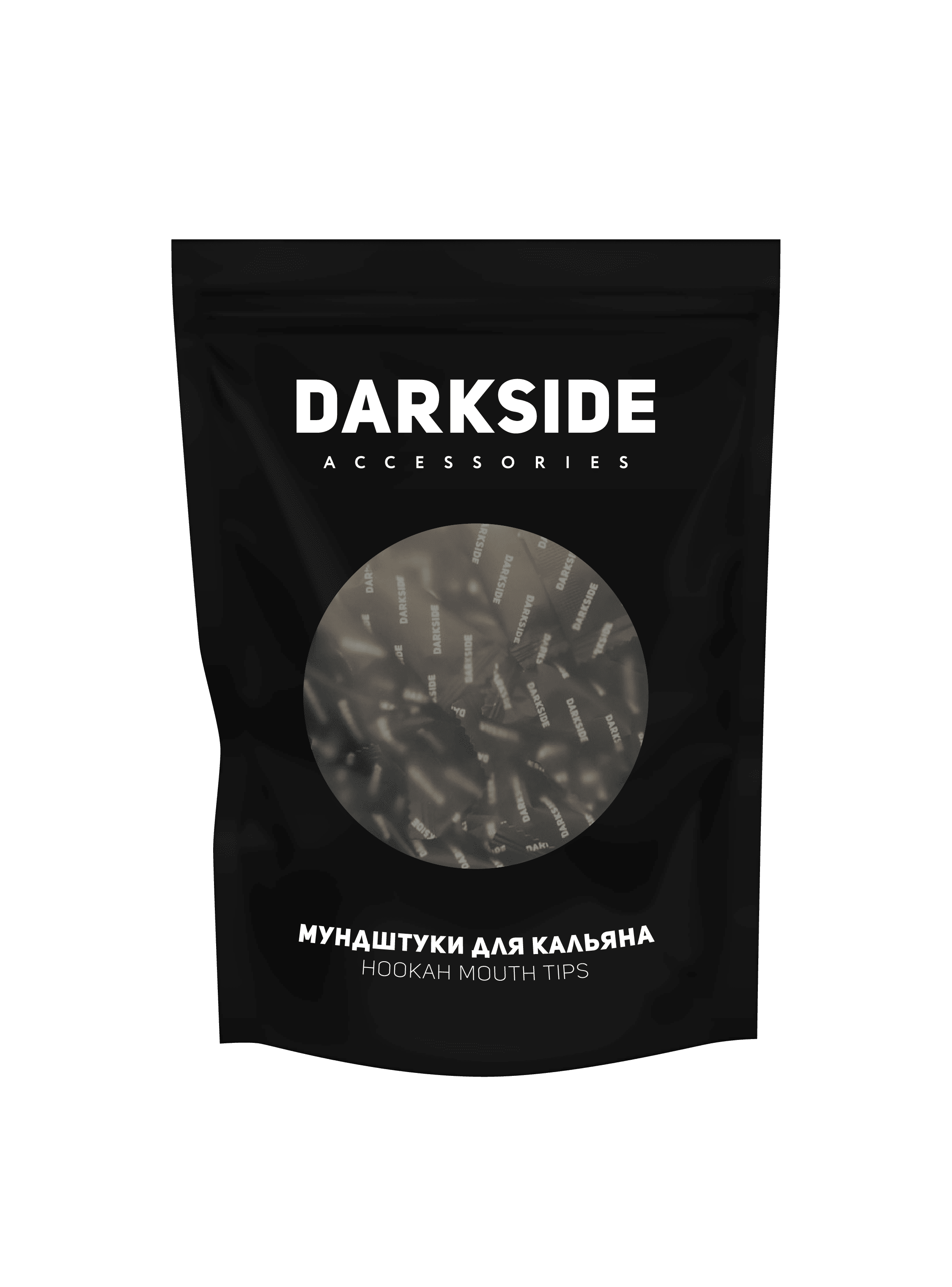  одноразовые мундштуки darkside (100 шт.) (черные) 