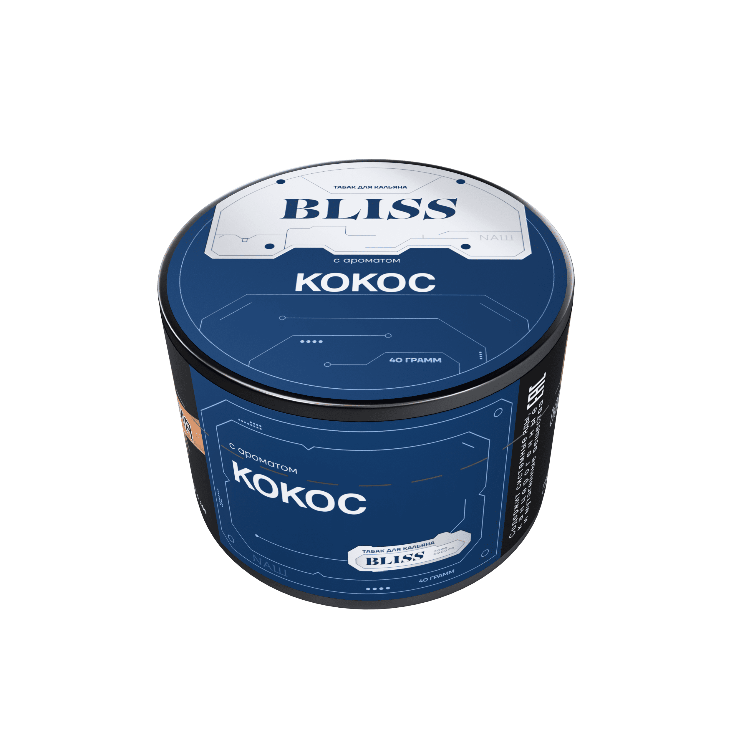  (m) bliss 40 г кокос 