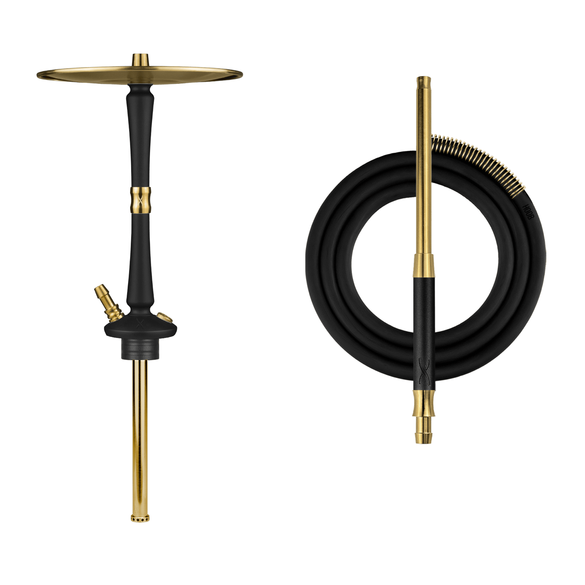 Кальян Hoob Go | Чёрный x Золото