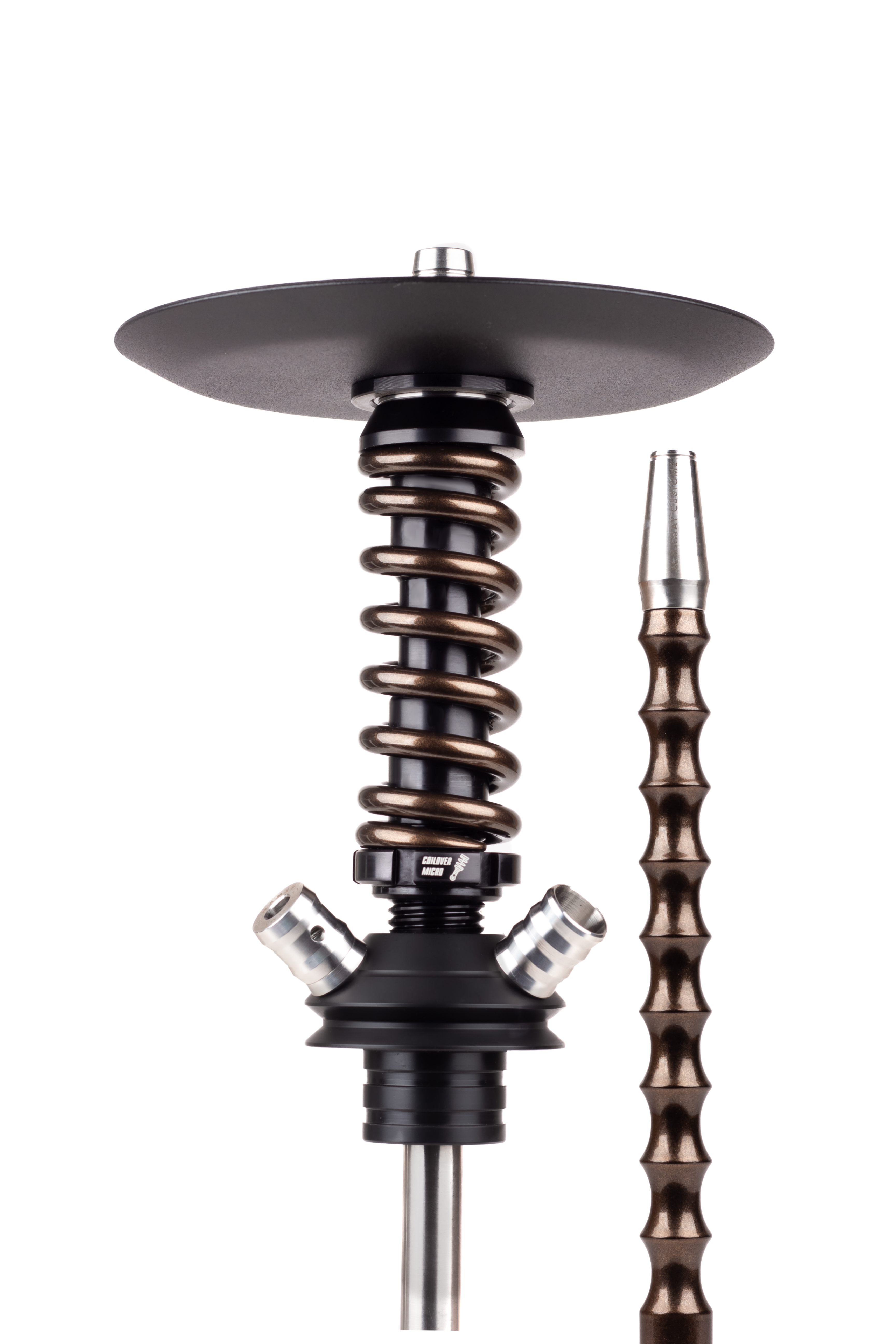 Кальян Mamay Customs Coilover Micro Anod Черный/Бронза