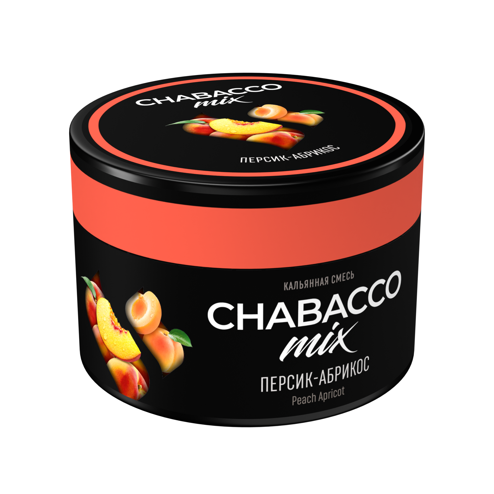  (m) chabacco mix 40 г peach apricot (персик-абрикос) 