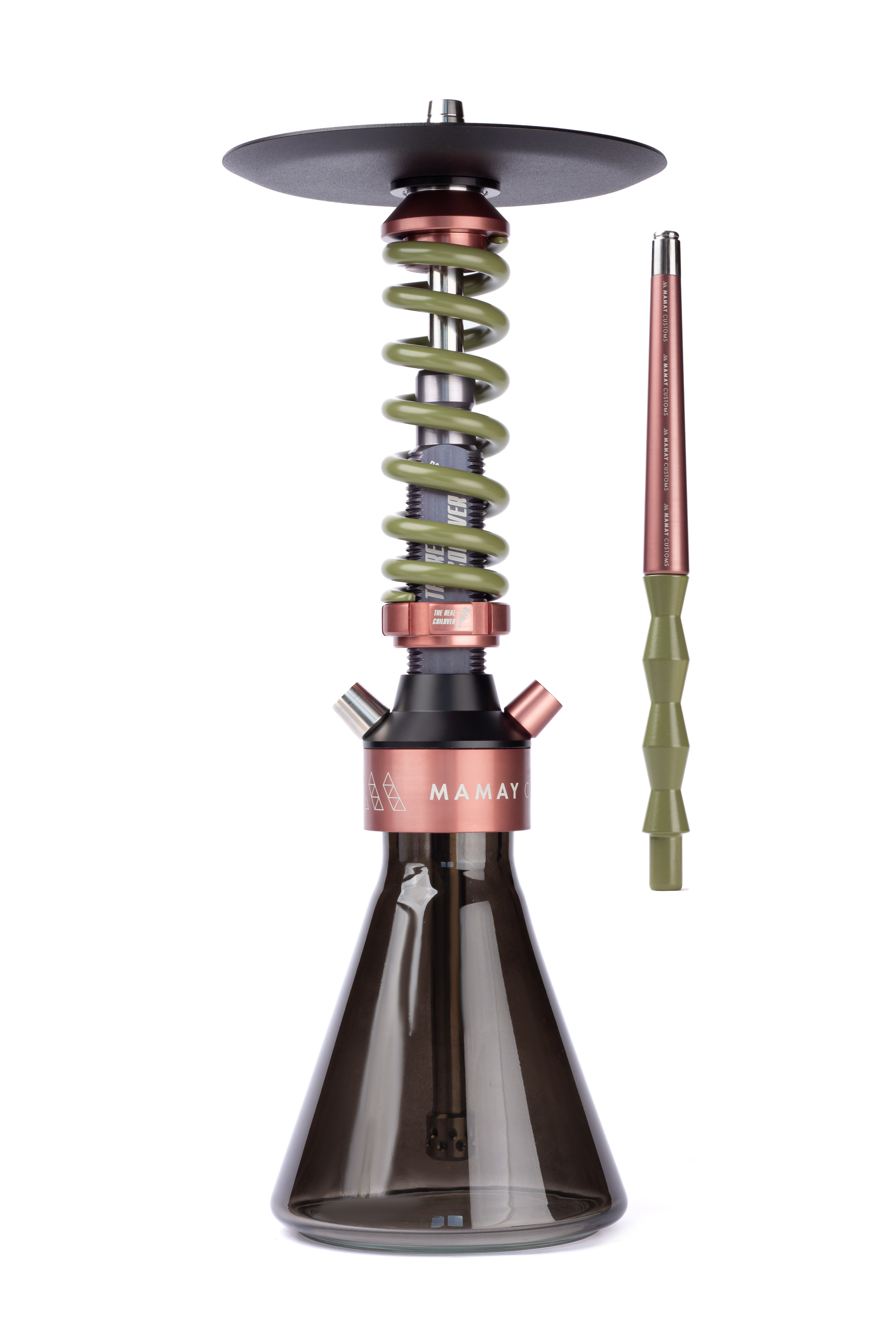 Кальян Mamay Customs Coilover TRC Desert Eagle (Колба Conical Dark)