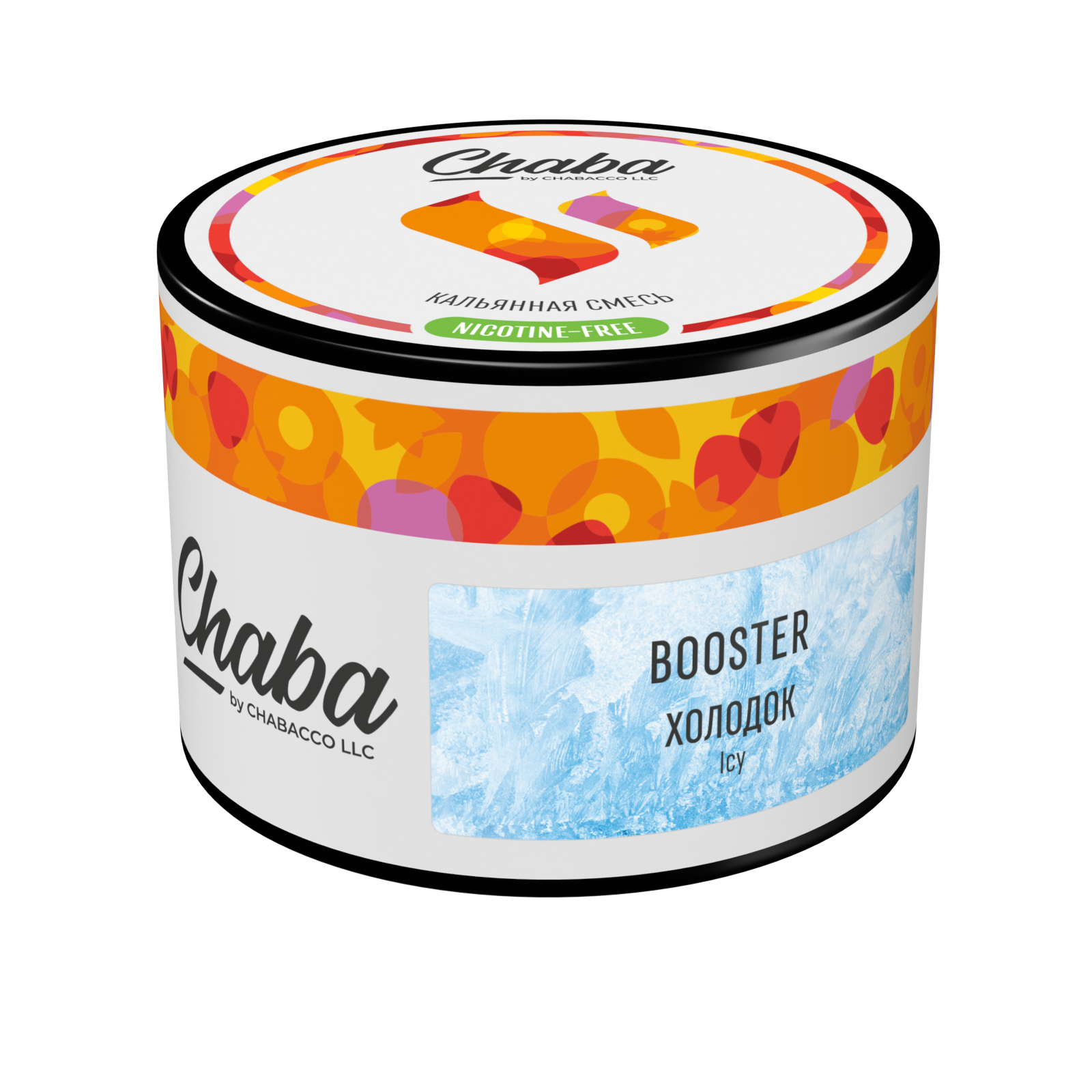  (m) chaba mix 40 г icy (холодок) nicotine free 
