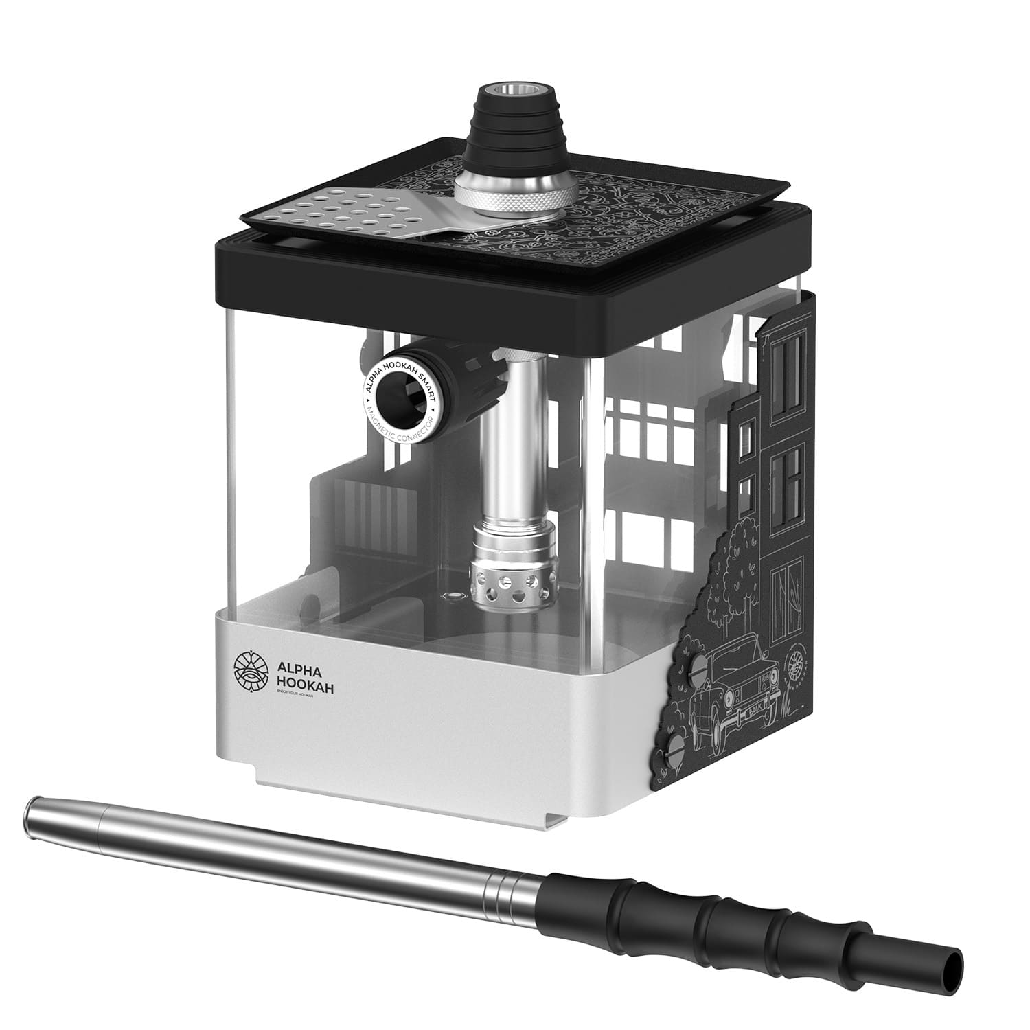 кальян alpha hookah - smart exzo panelka 
