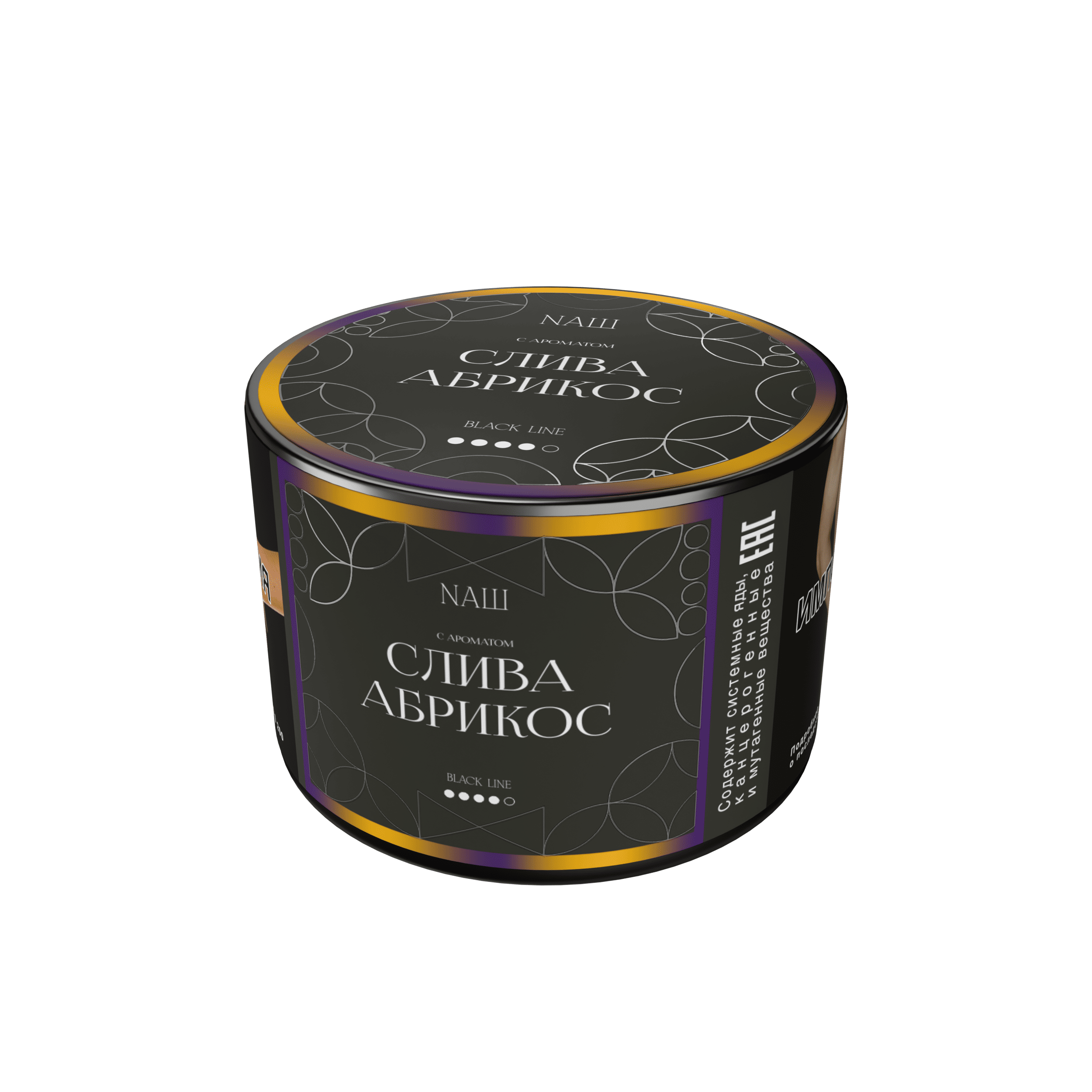 (M) Nаш Black 40 г Слива Абрикос