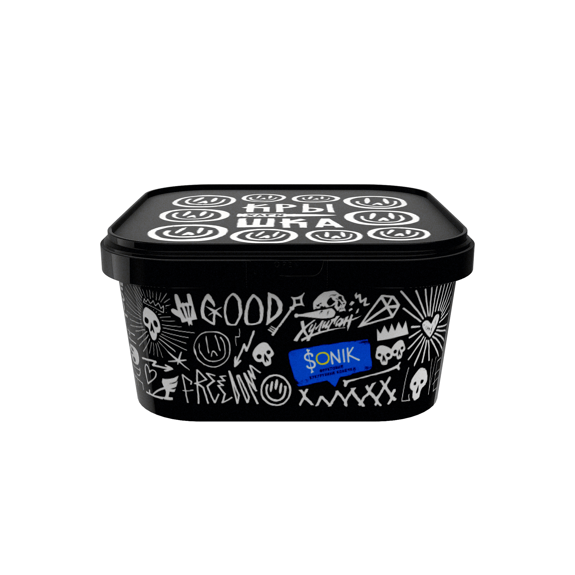 (M) Хулиган 200 г SONIK (Фруктовые Кукурузные Колечки)