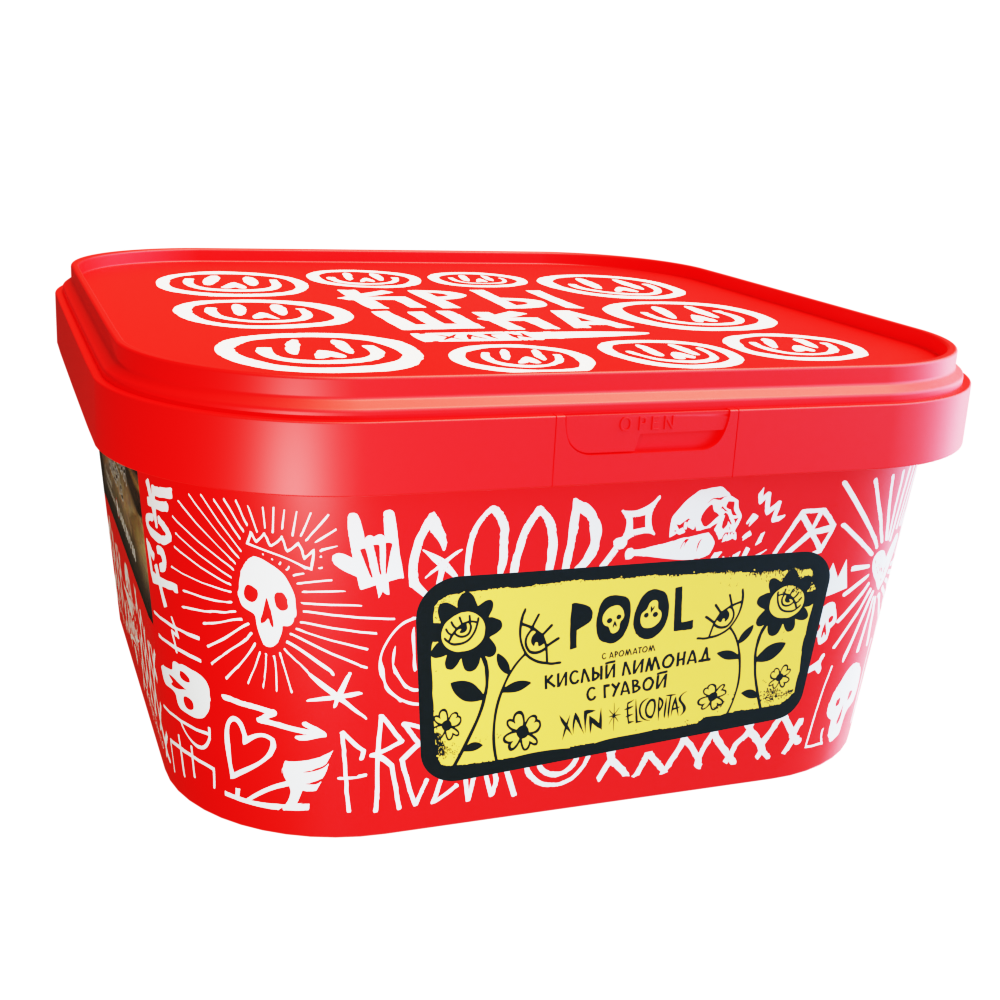 (M) Хулиган 200 г POOL (Кислый лимонад с гуавой) (M) Хулиган 200 г POOL (Кислый лимонад с гуавой)