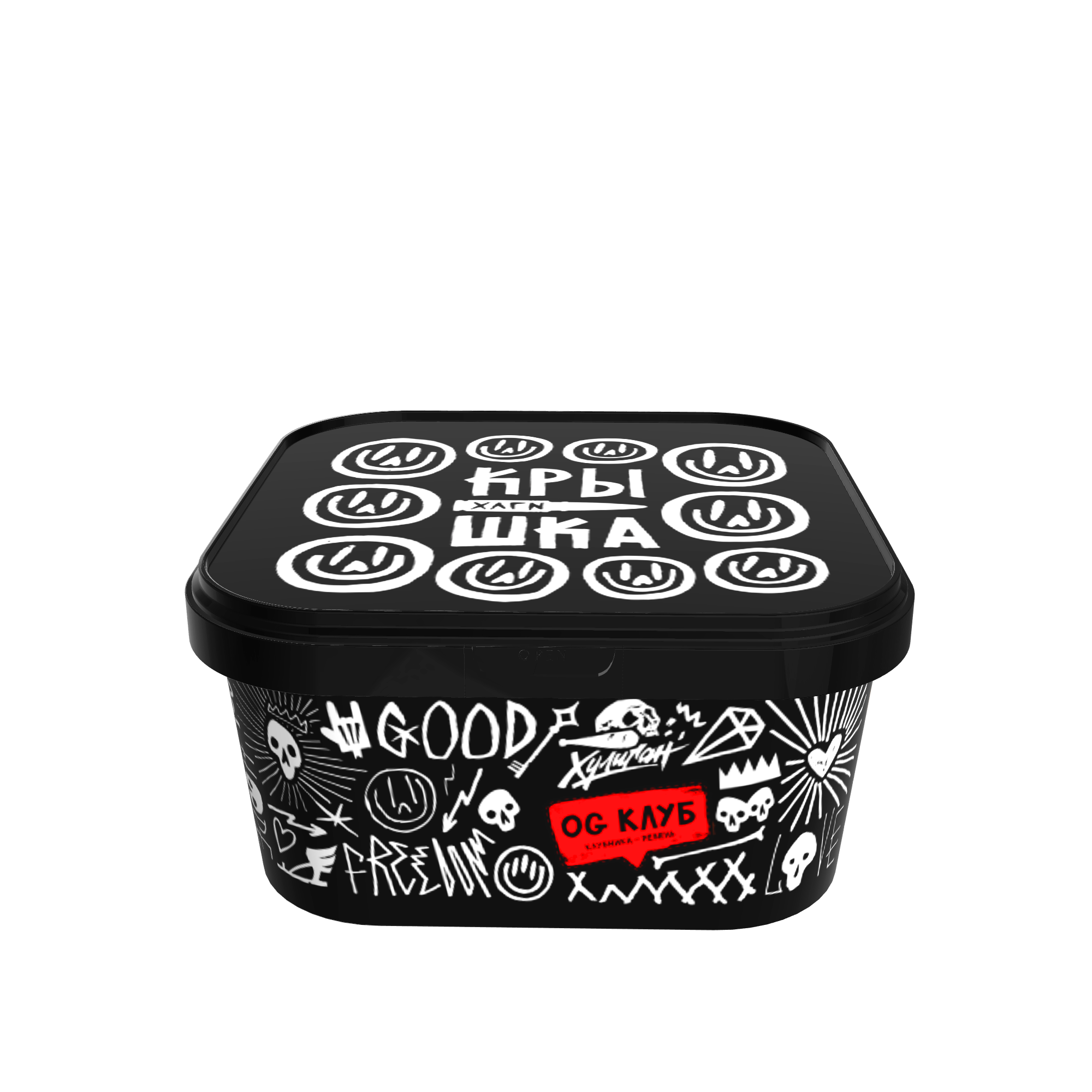 (M) Хулиган 200 г OG Club (Клубника Ревень)