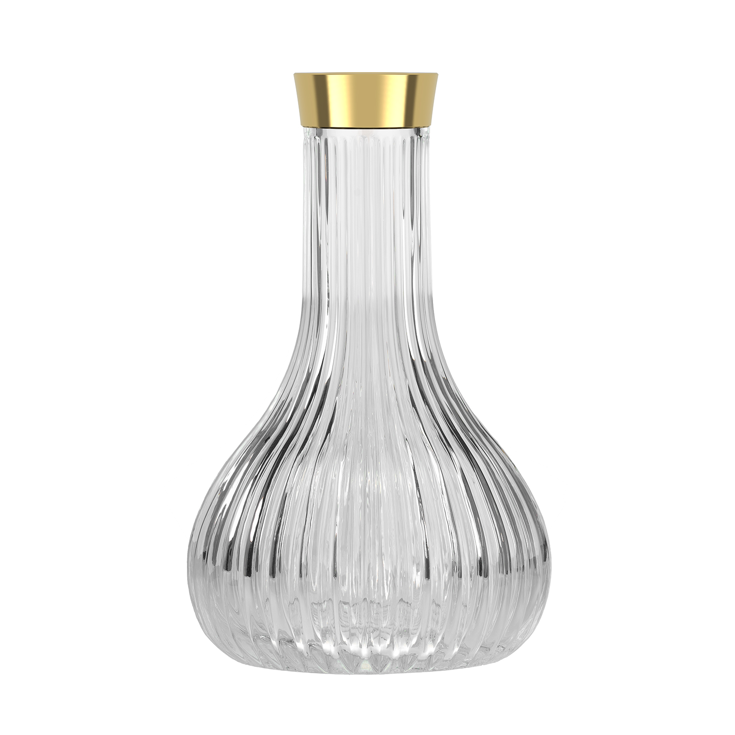 Колба Alpha Hookah Drop Twistlock Gold Прозрачная