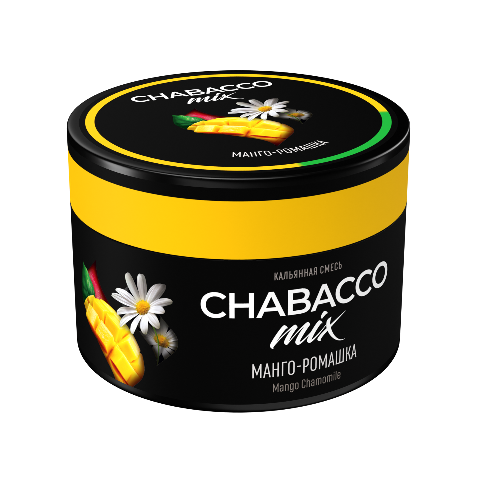  (m) chabacco mix 40 г mango chamomile (манго-ромашка) 