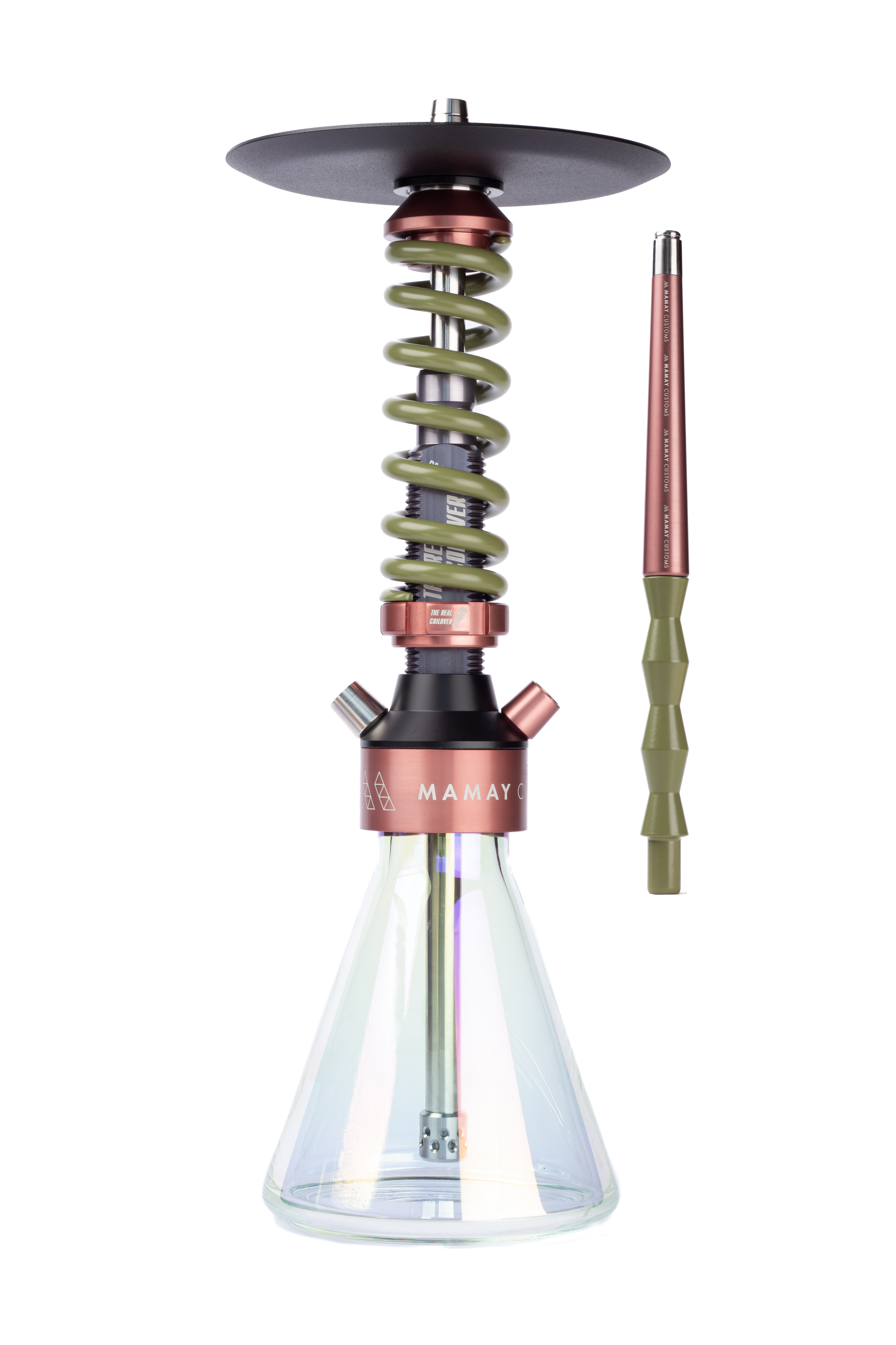 Кальян Mamay Customs Coilover TRC Desert Eagle (Колба Conical Pearl)