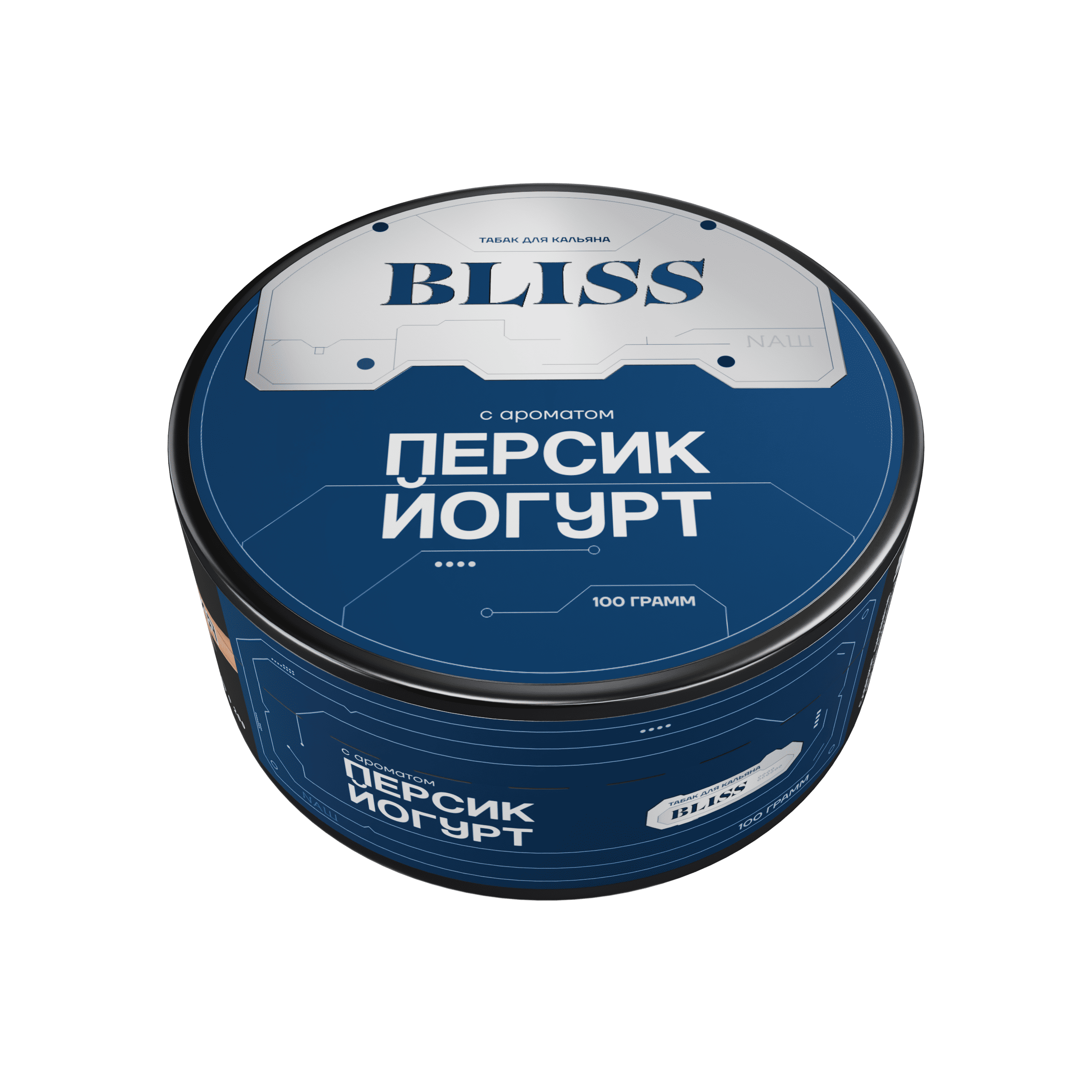  (m) bliss 100 г персик йогурт 