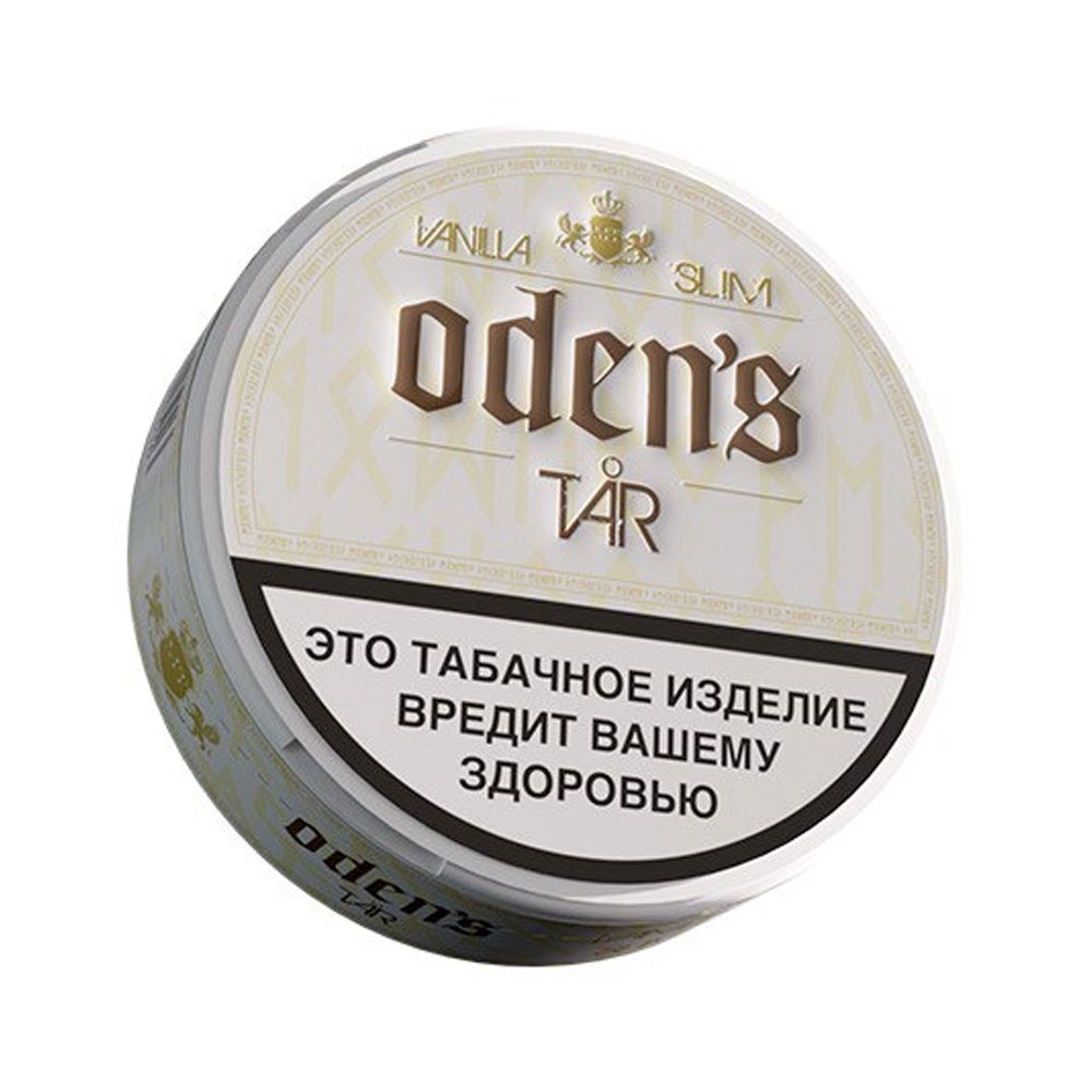 (M) Жевательный табак "ODEN’S" Vanilla Slim