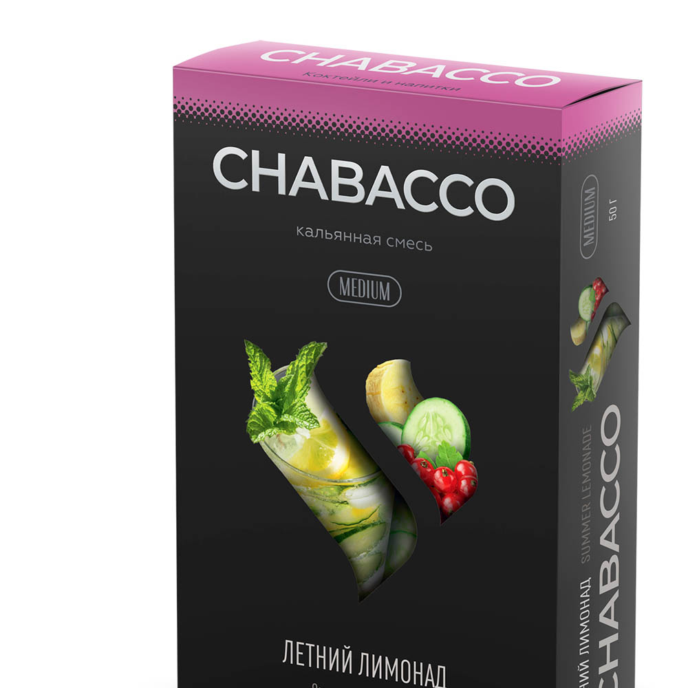 (M) Chabacco Medium 50 г Summer Lymonade (Летний Лимонад)