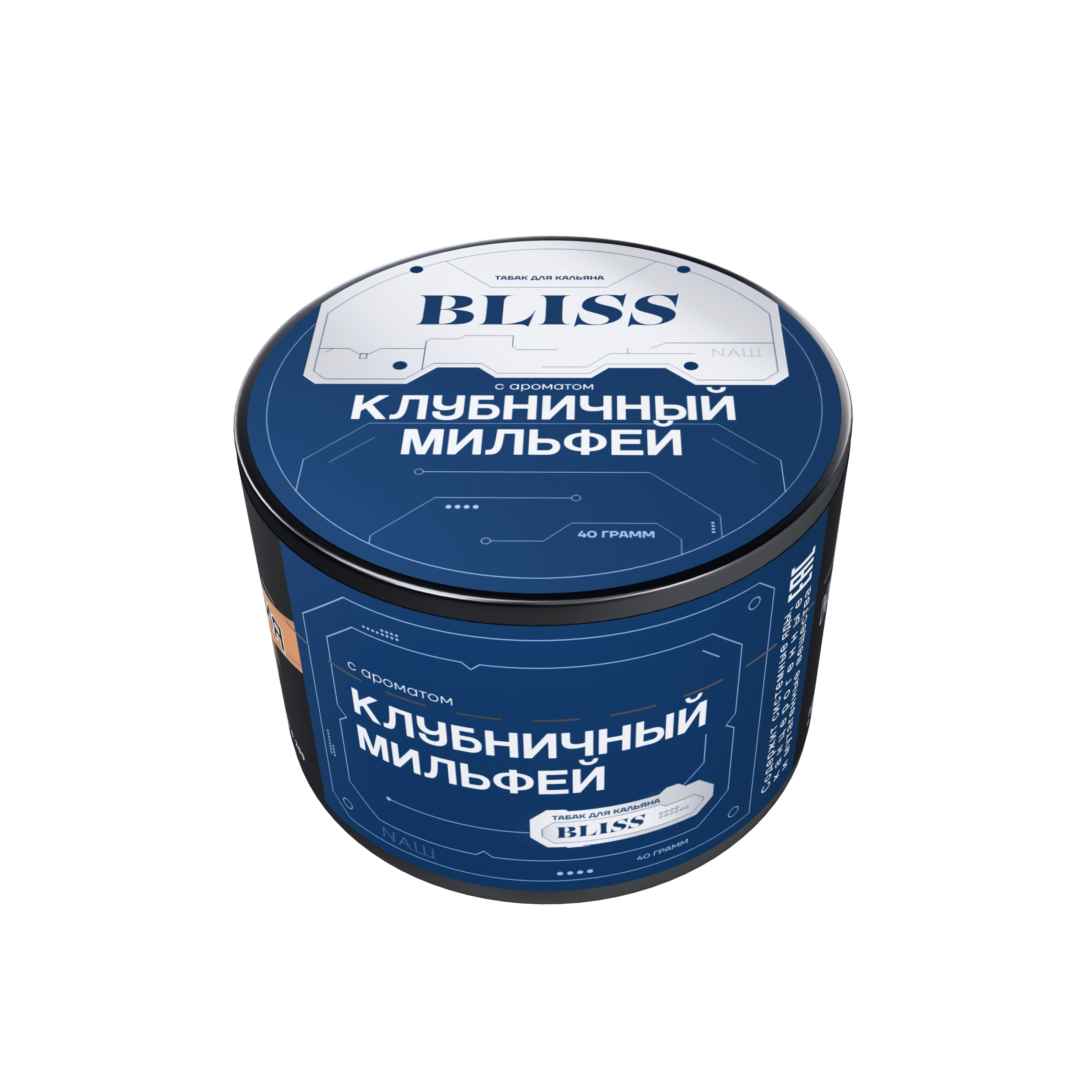 (M) Bliss 40 г Клубничный мильфей