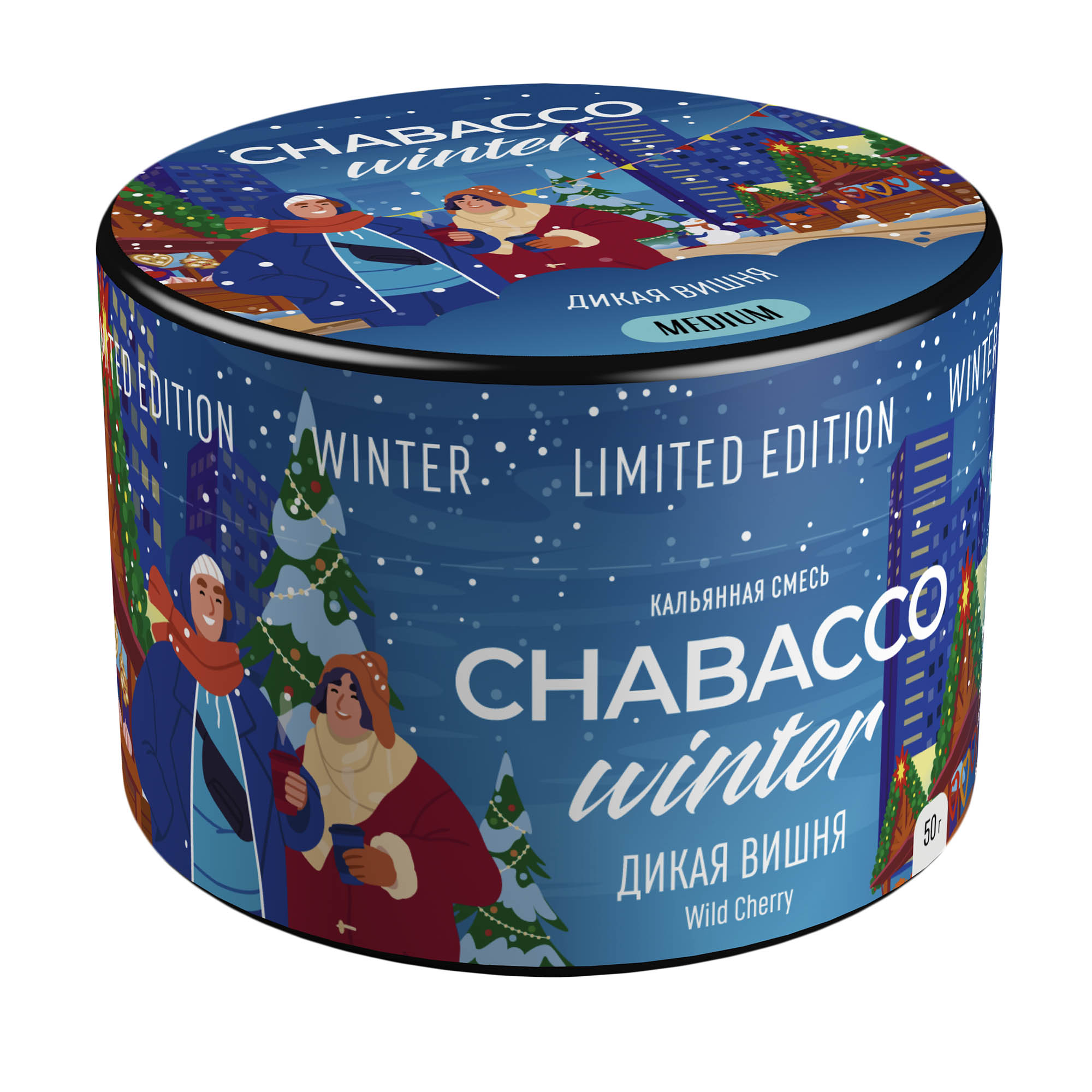 (M) Chabacco Medium 50 г Wild Cherry (Дикая вишня) (M) Chabacco Medium 50 г Wild Cherry (Дикая вишня)