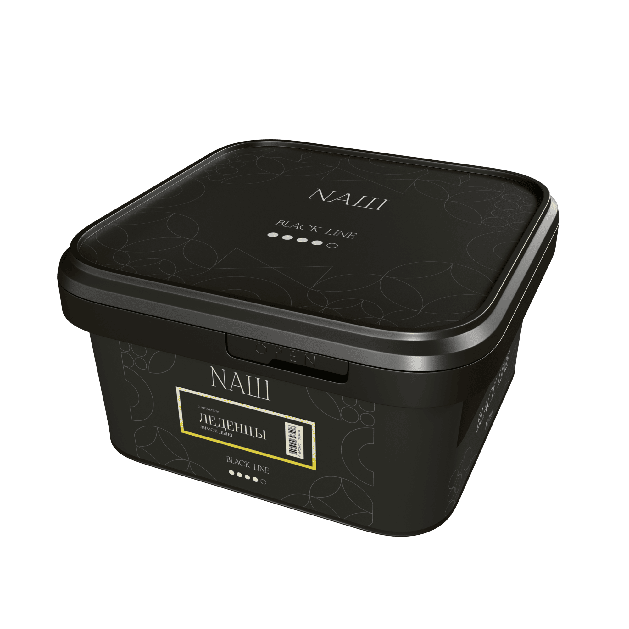 (M) Nаш Black 200 г Леденцы Лимон Дыня