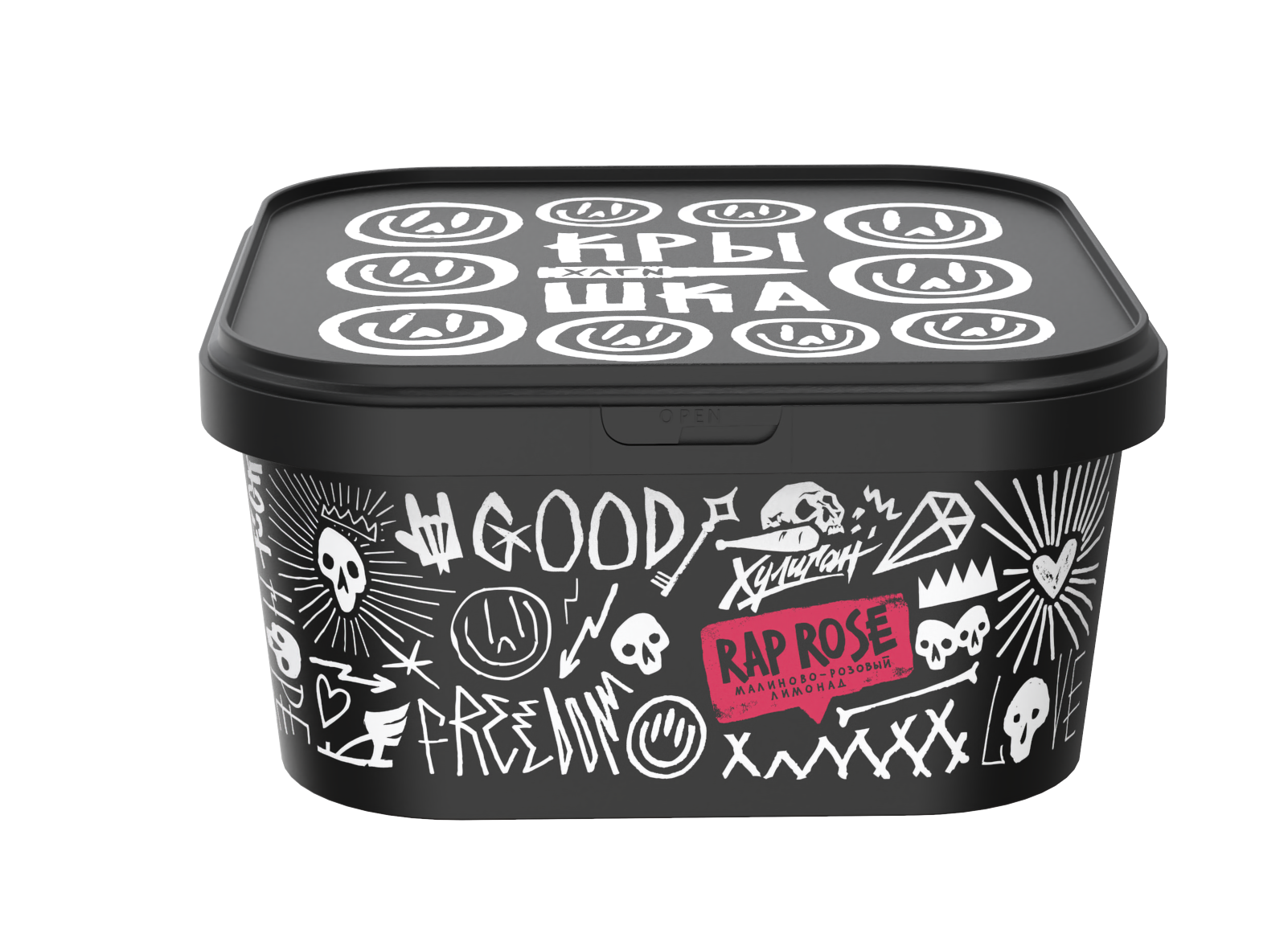 (M) Хулиган 200 г Rap Rose (Малиново-розовый лимонад)