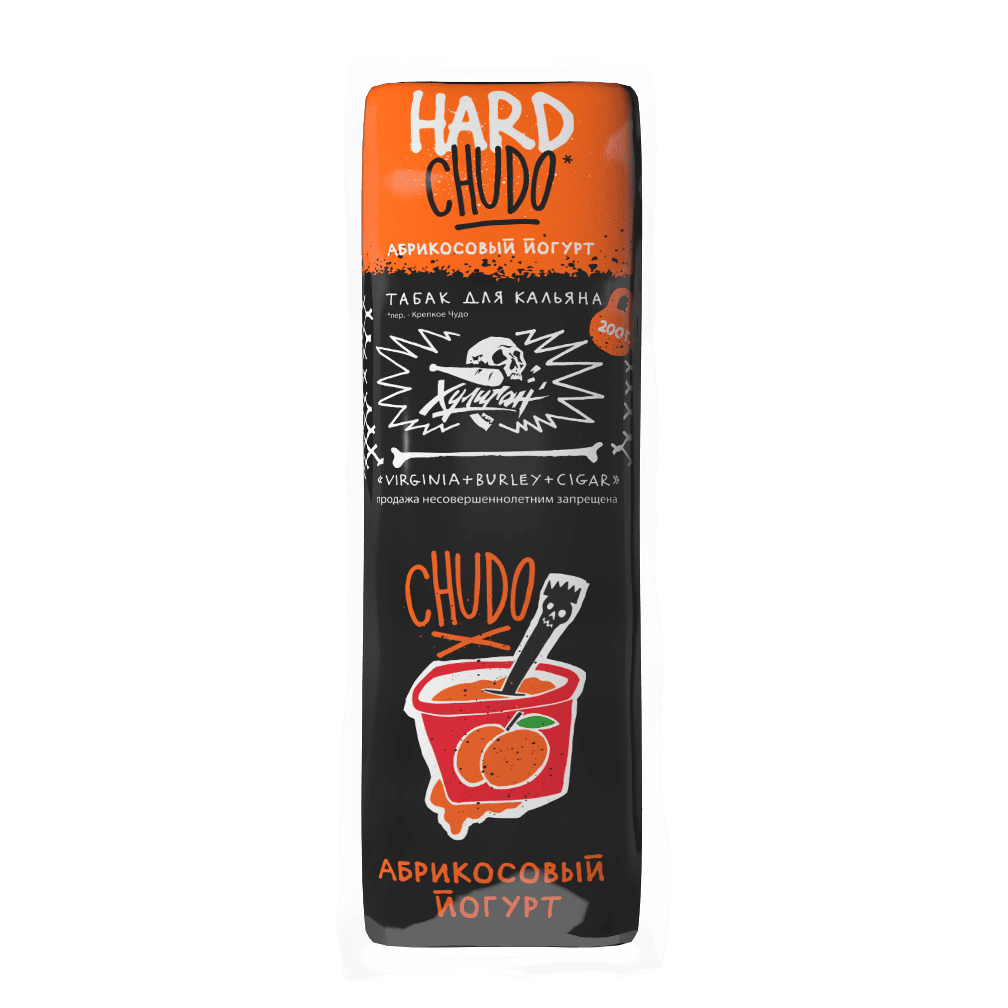 (M) Хулиган Хард 200 г CHUDO (Абрикосовый йогурт)