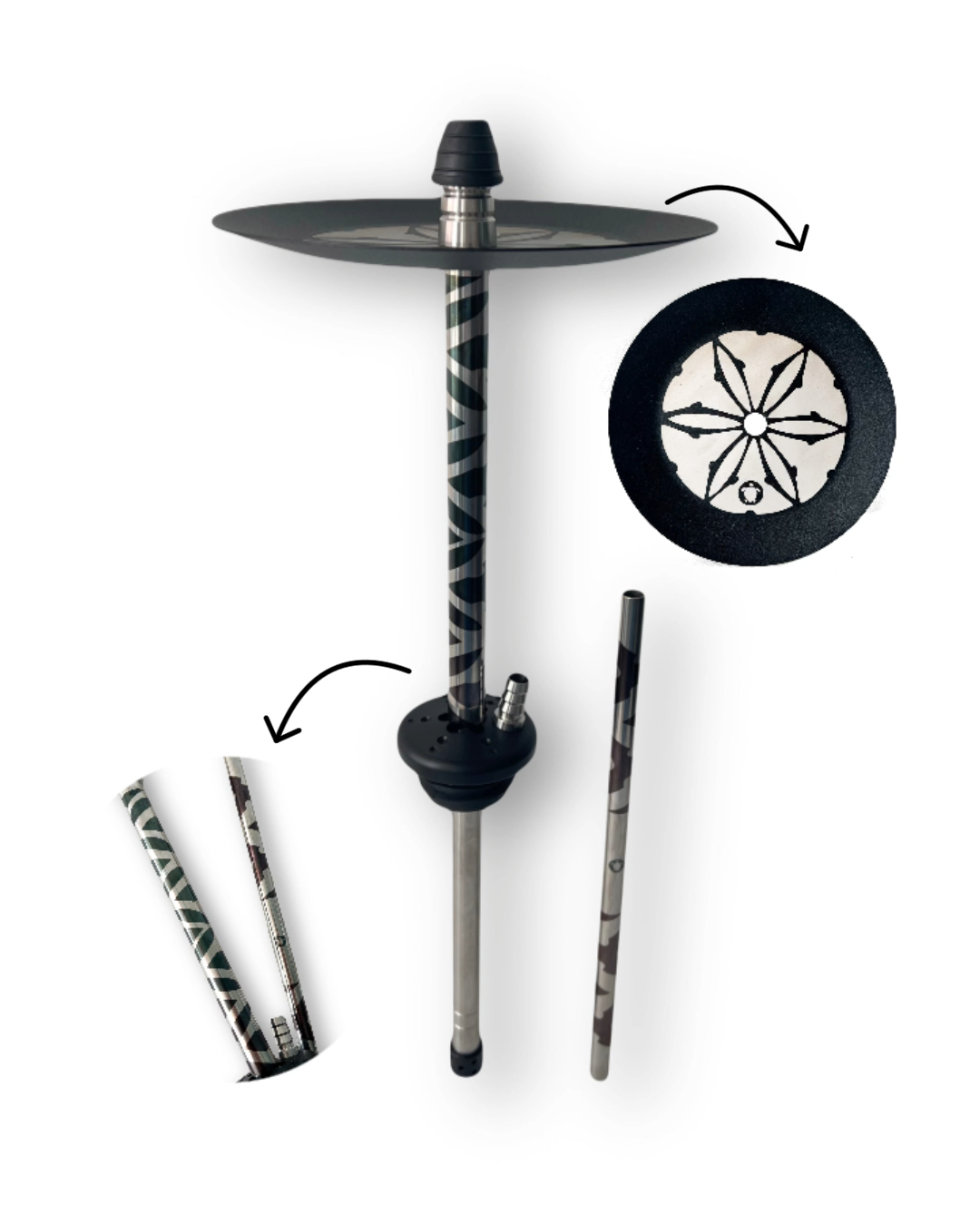 Кальян Tortuga Brig Calligraphy