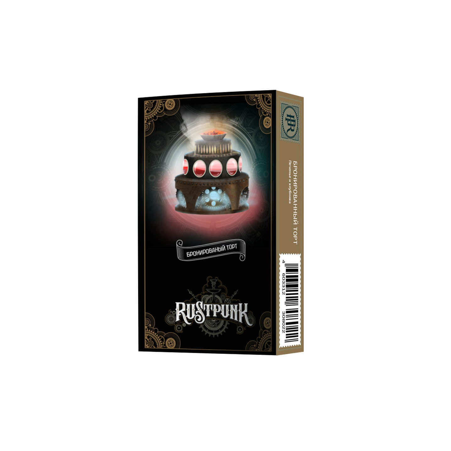 (M) RustPunk 200 г Бронированный торт (Печенье и клубника)