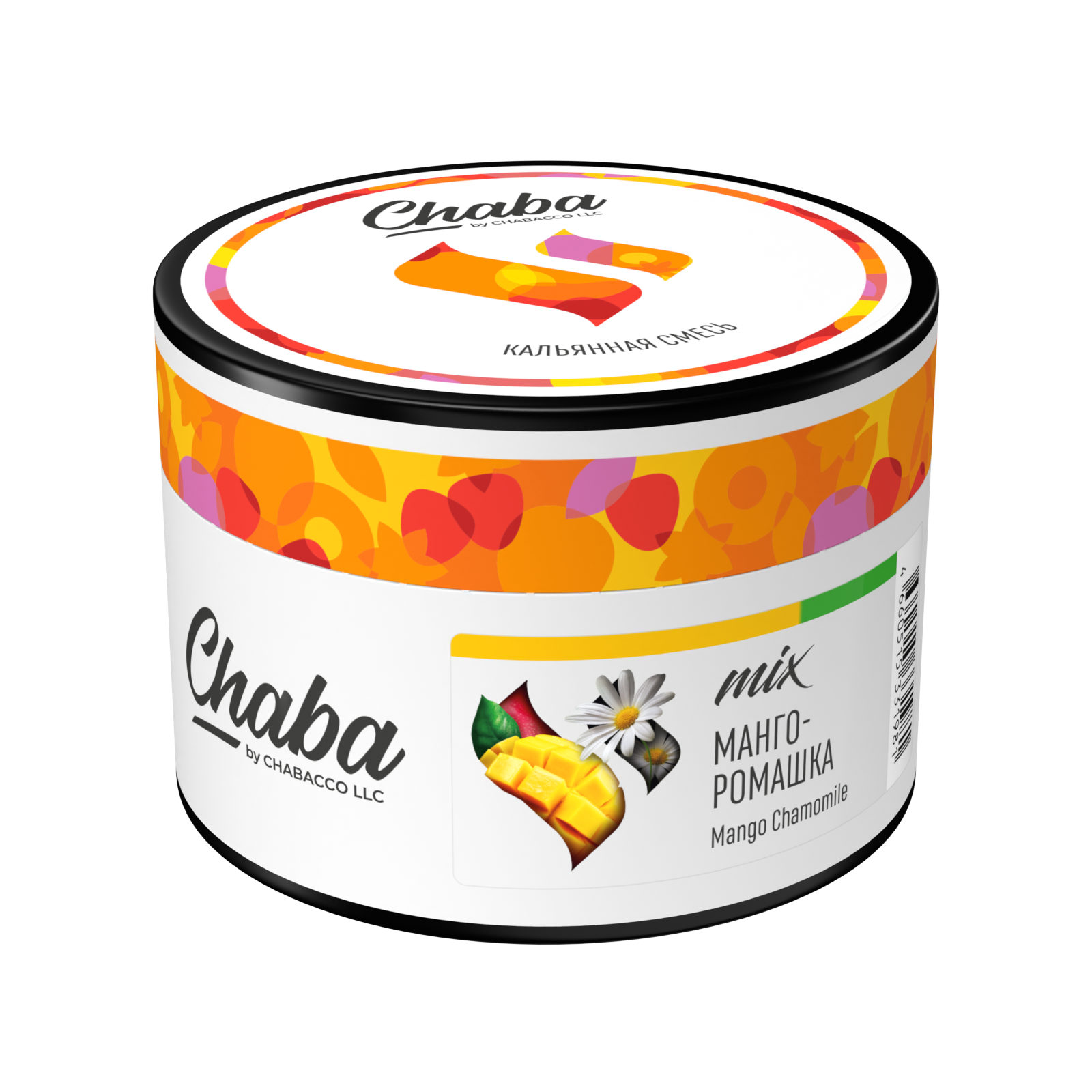 (M) Chaba Mix 40 г Mango Chamomile (Манго-ромашка) Nicotine Free