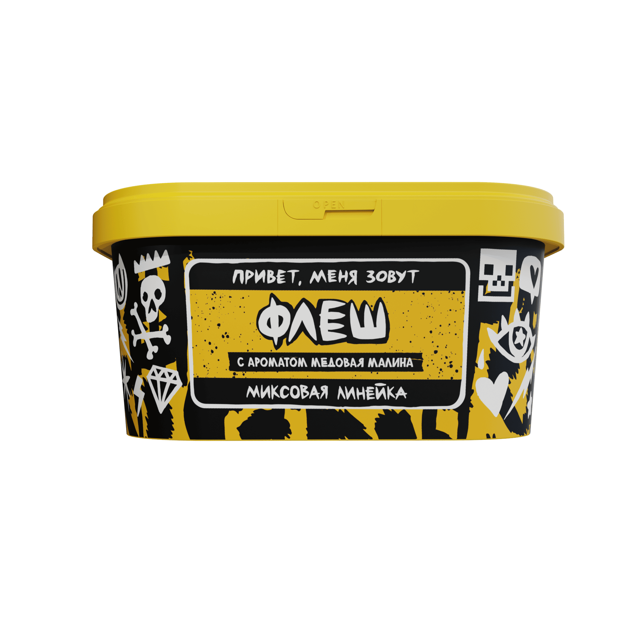(M) Хулиган Поп 200 г Флеш (Медовая малина)
