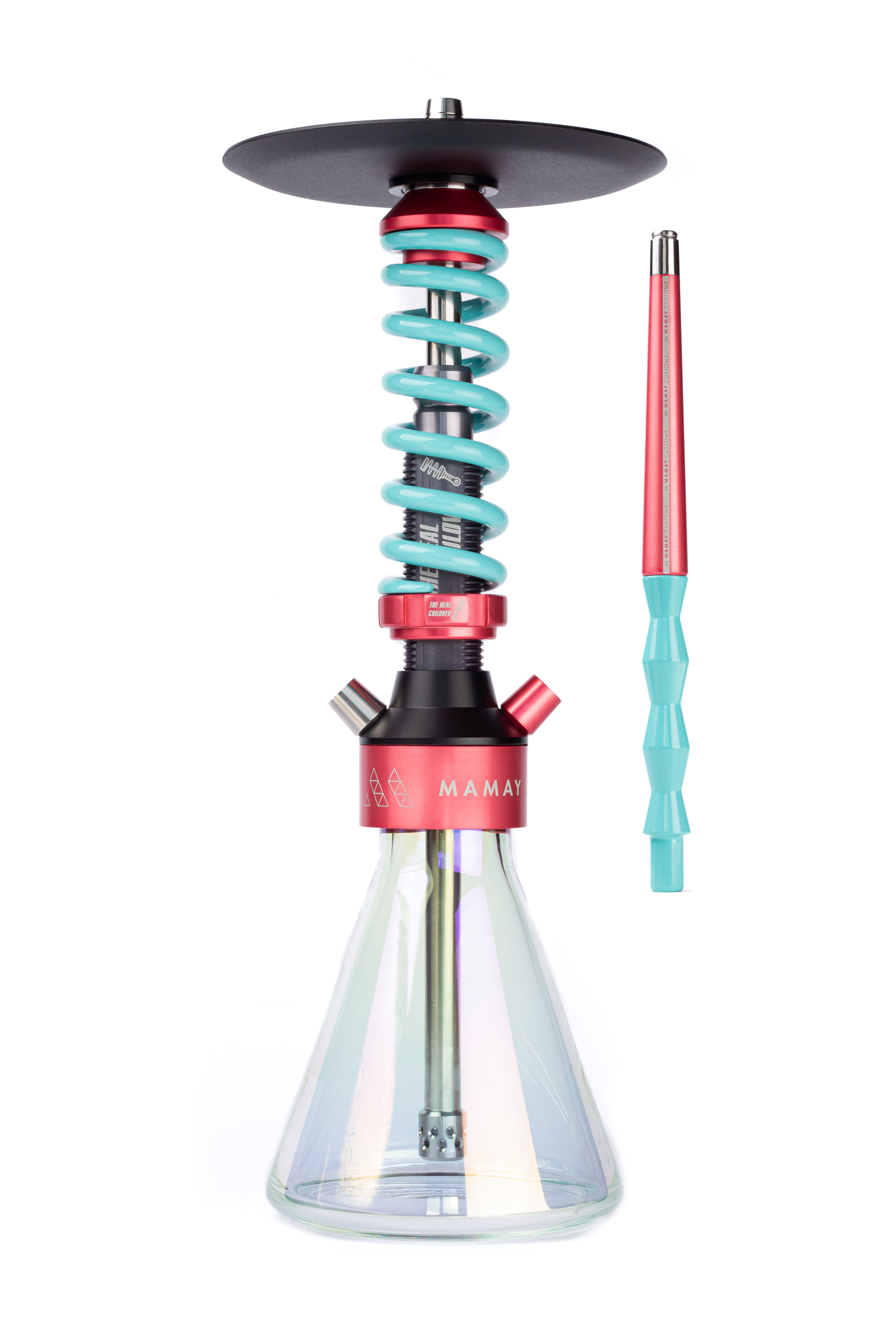 Кальян Mamay Customs Coilover TRC Pinky (Колба Conical Pearl)