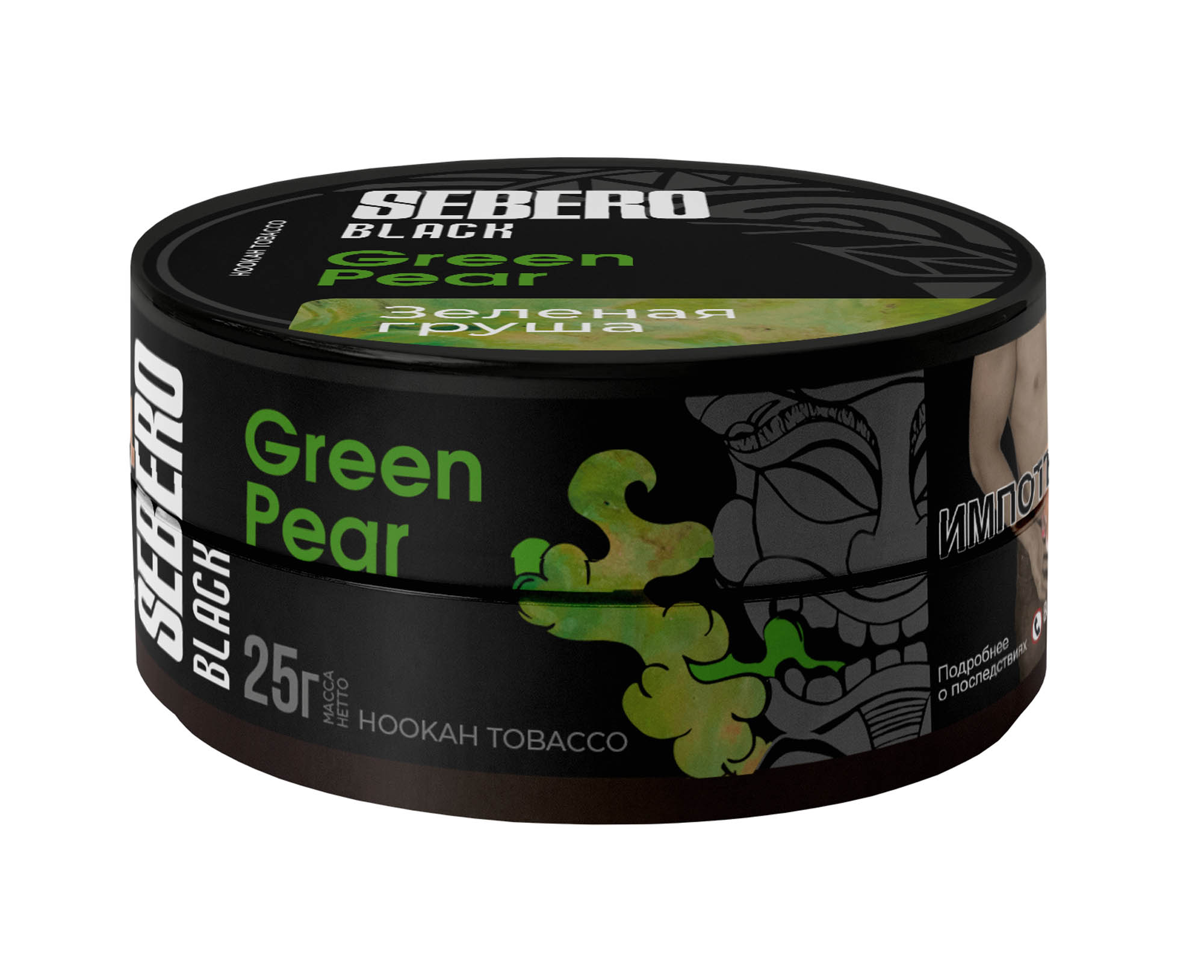 (M) Sebero Black 25 г Green Pear (Зеленая Груша)