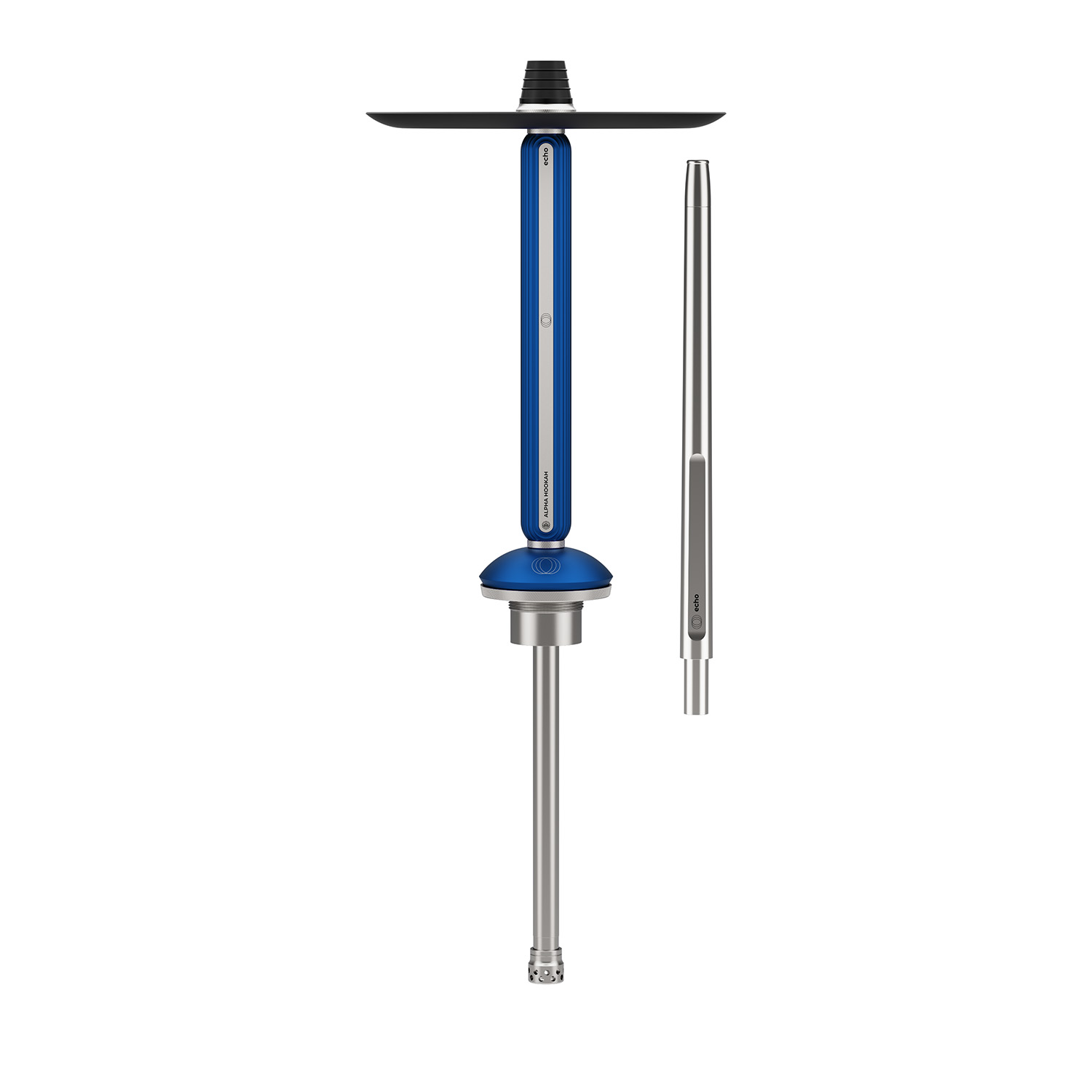  кальян alpha hookah - echo sapphire blue 