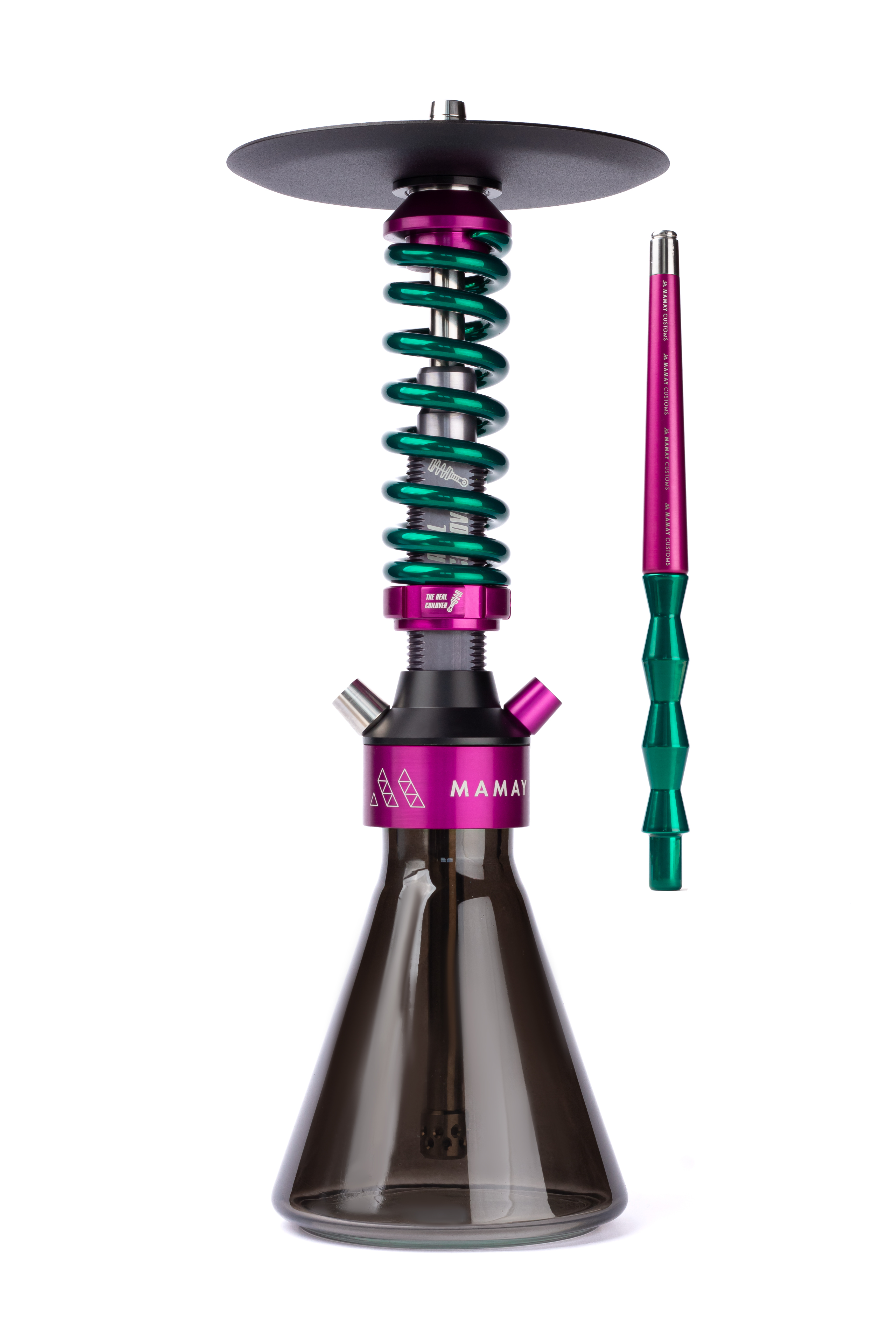 Кальян Mamay Customs Coilover TRC Candy (Колба Conical Dark)