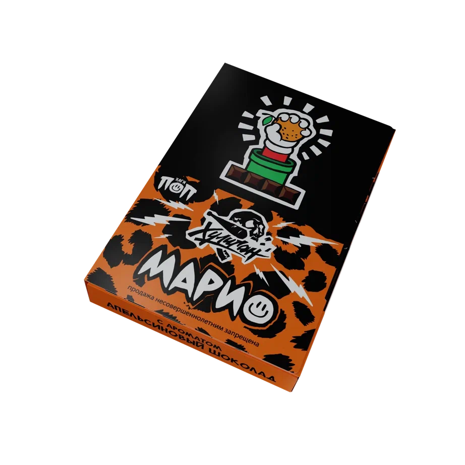  (m) хулиган поп 25 г марио (апельсиновый шоколад) 